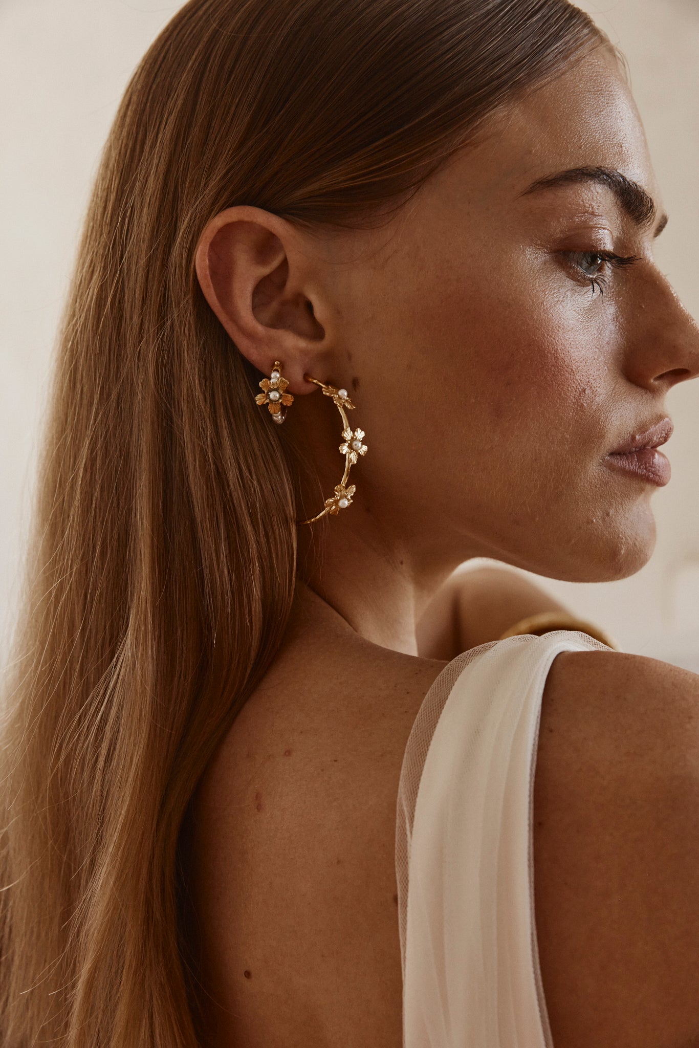 Bernadette Hoops Gold