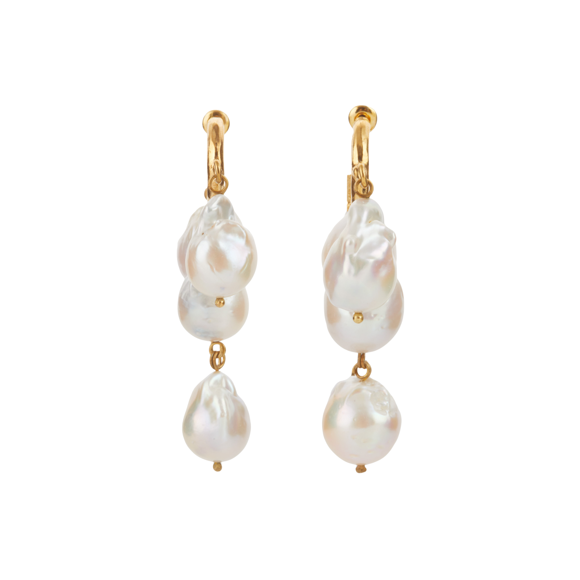 Evetta Hoops Pearl