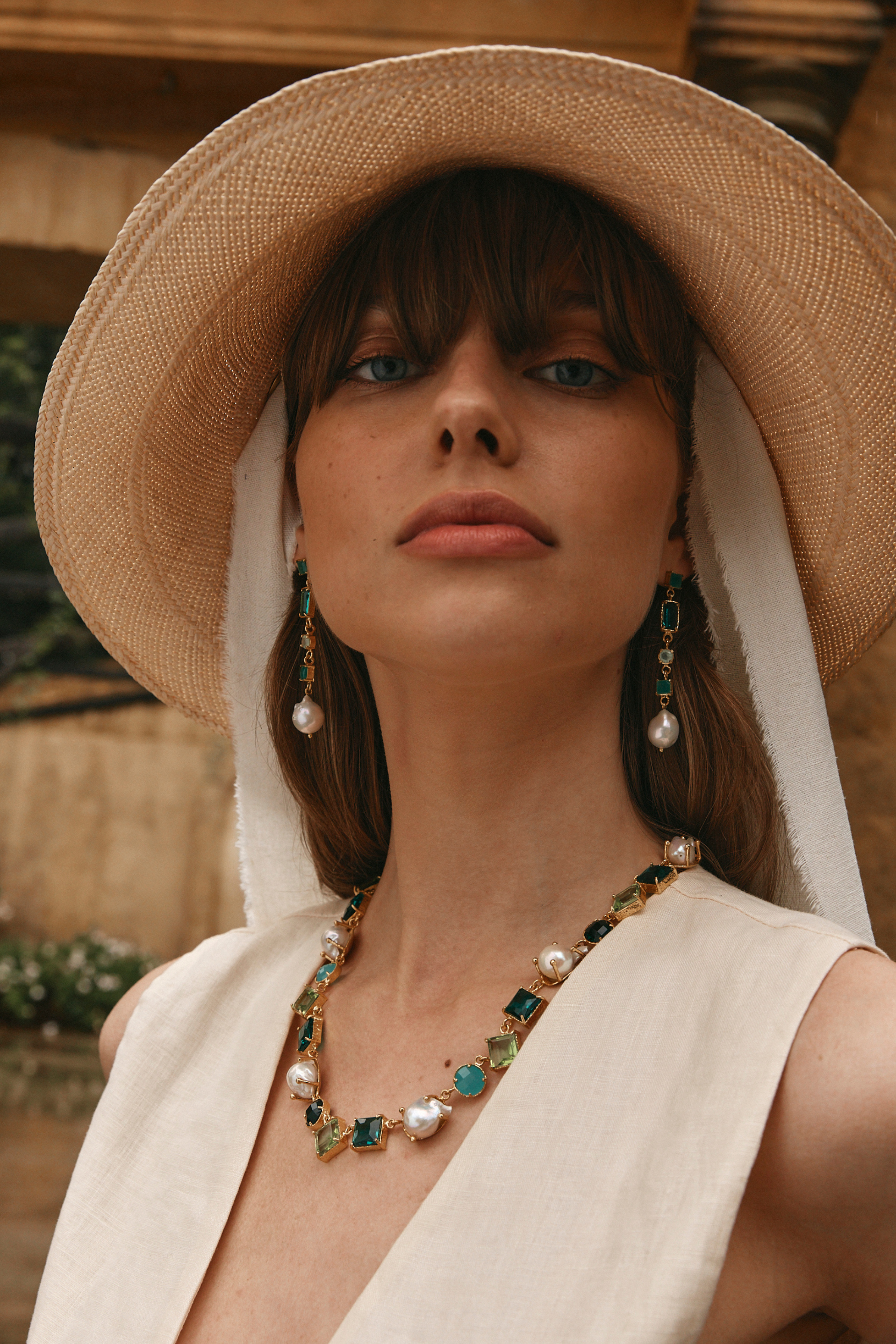 Lala Necklace Dark Green