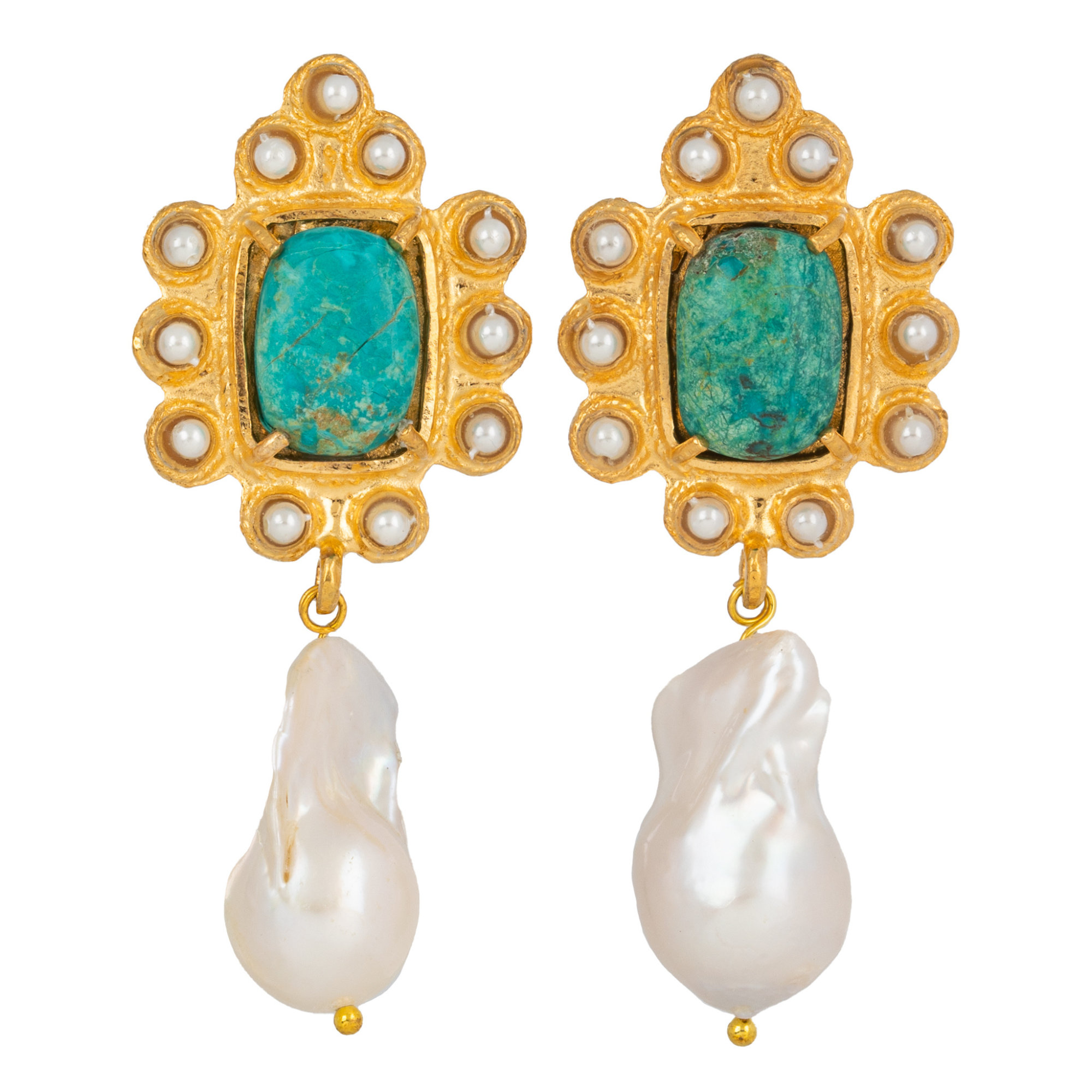 Amalita Earrings Turquoise