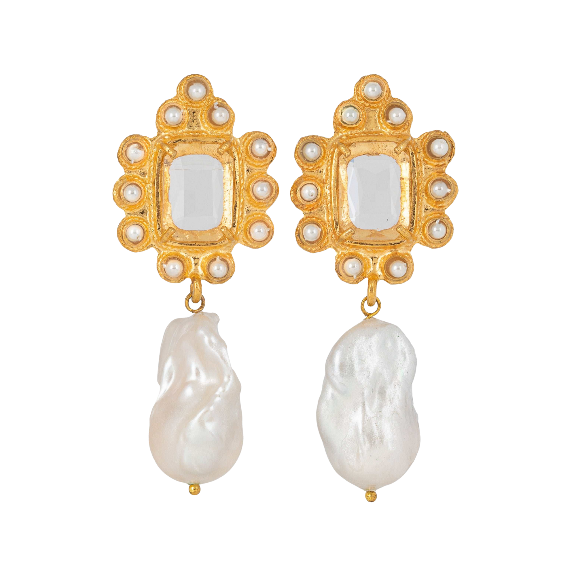 Amalita Earrings Clear