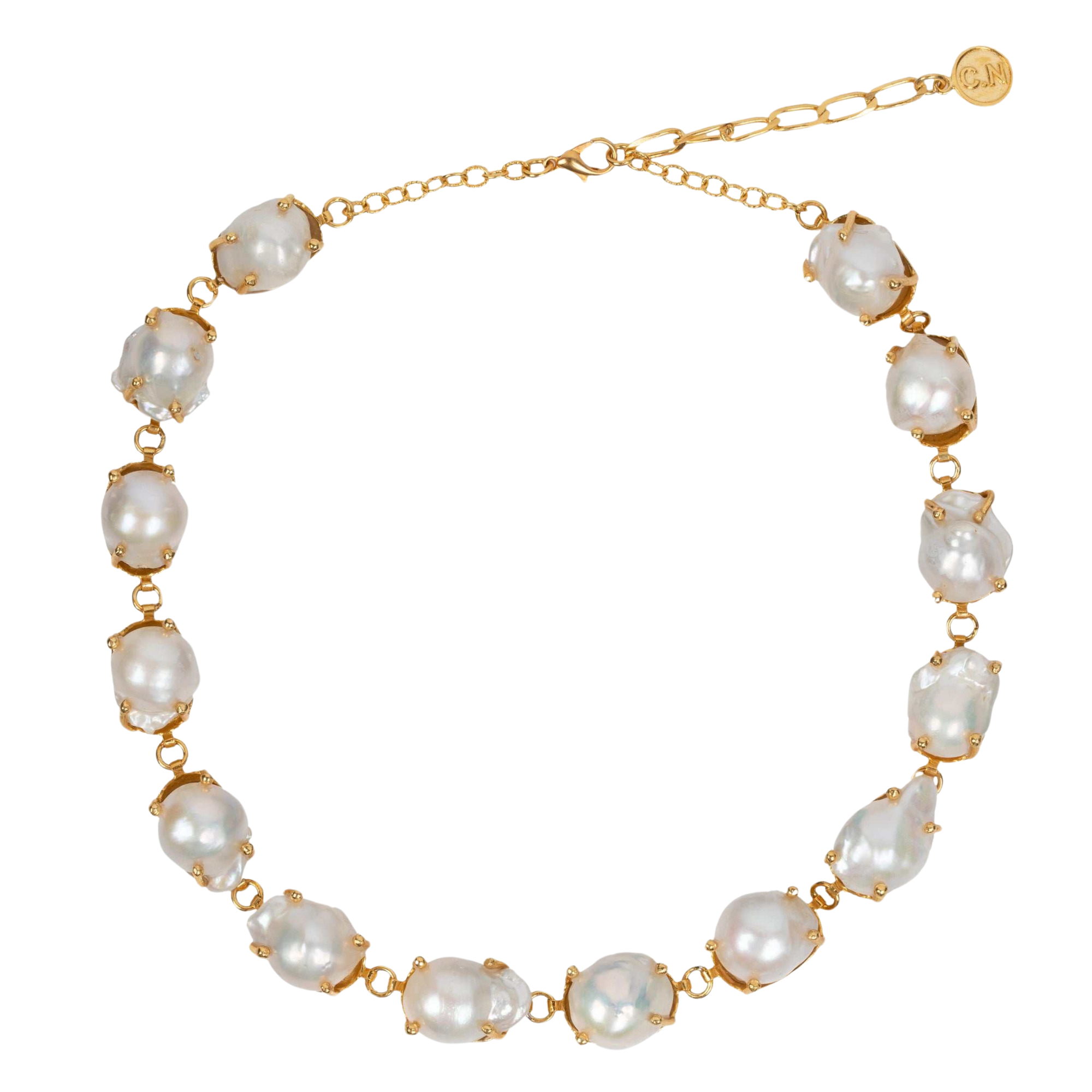 Angelica Necklace Pearl