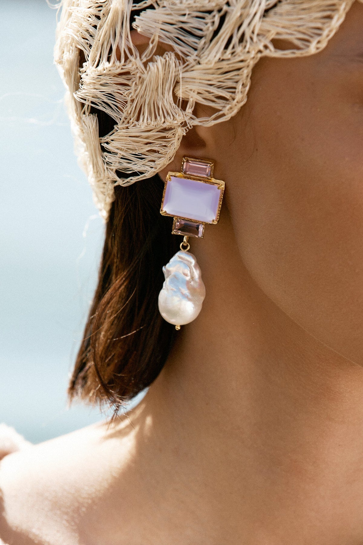 Bambina Earrings Lilac