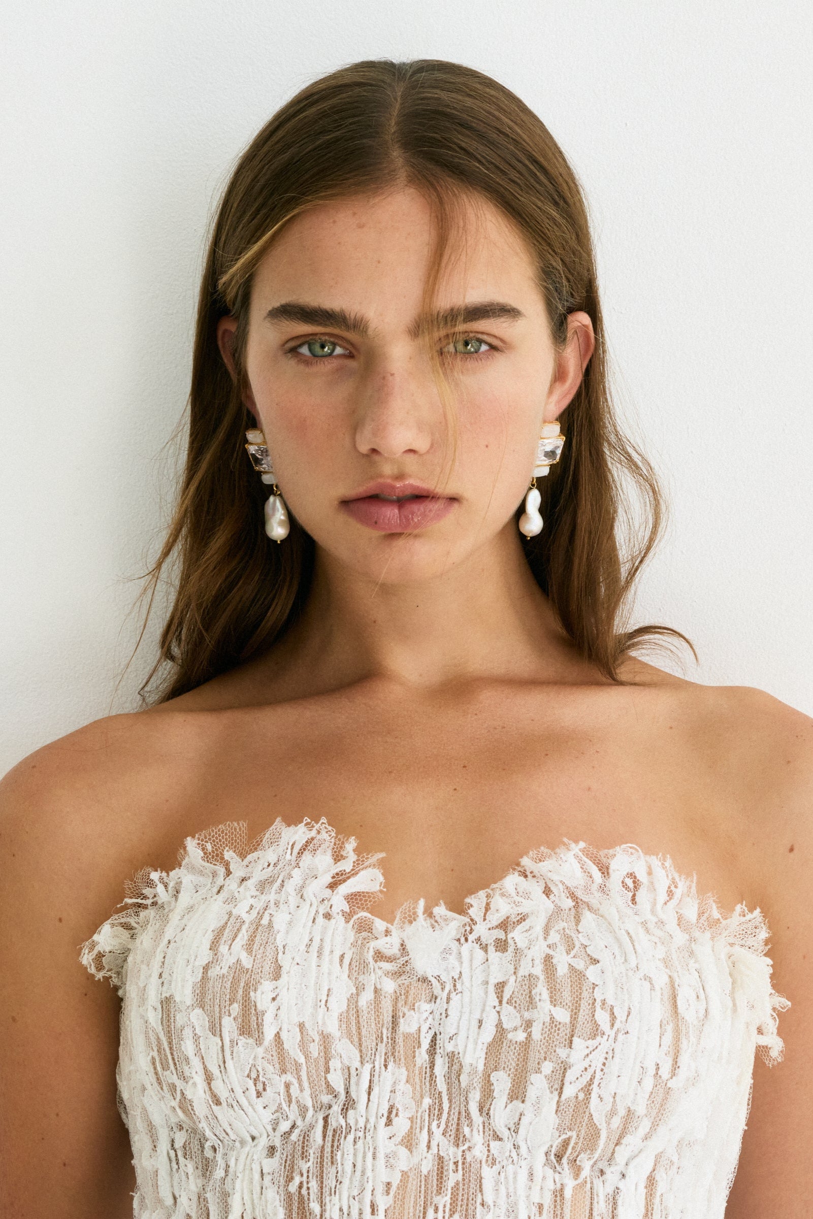 Bambina Earrings Clear