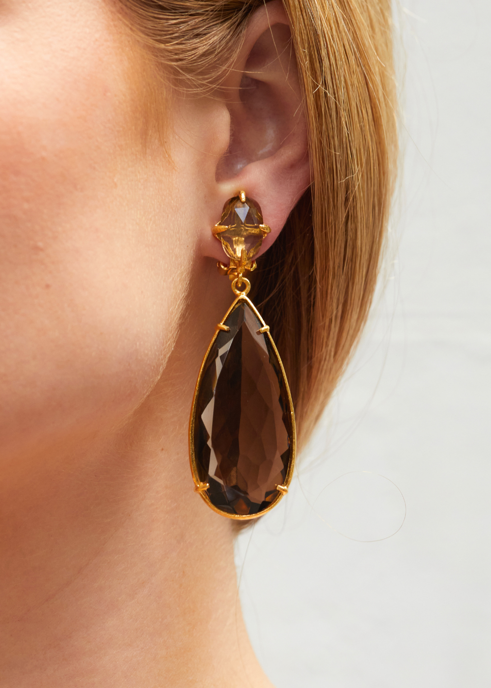 Franca Earrings Chocolate