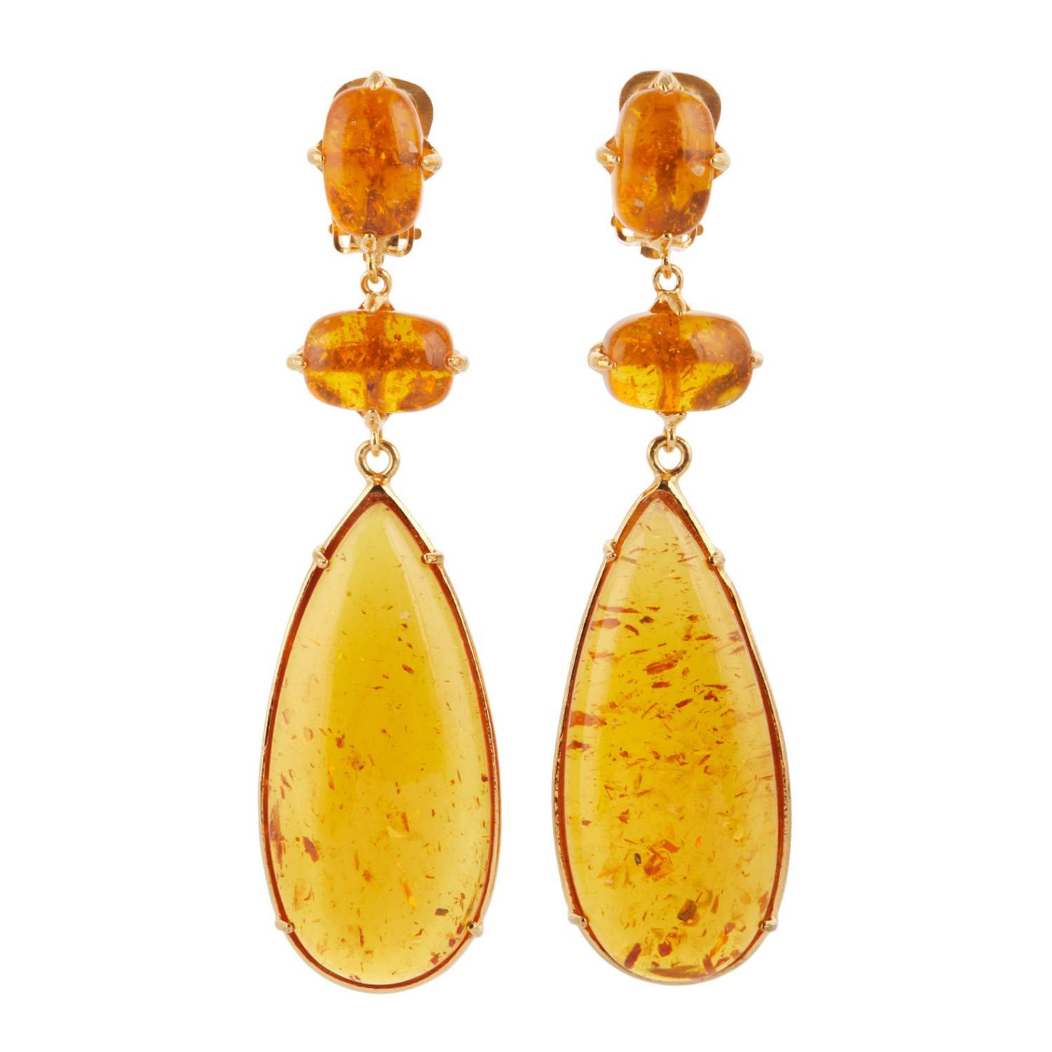 Francesca Earrings Orange