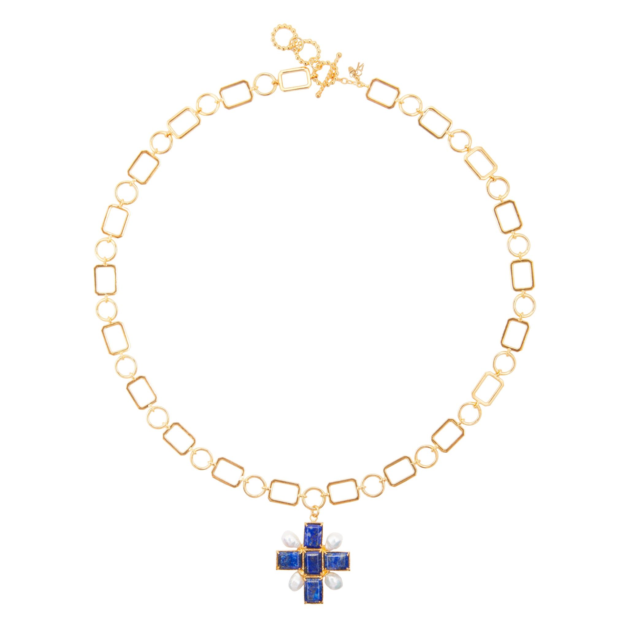 Electra Necklace Blue