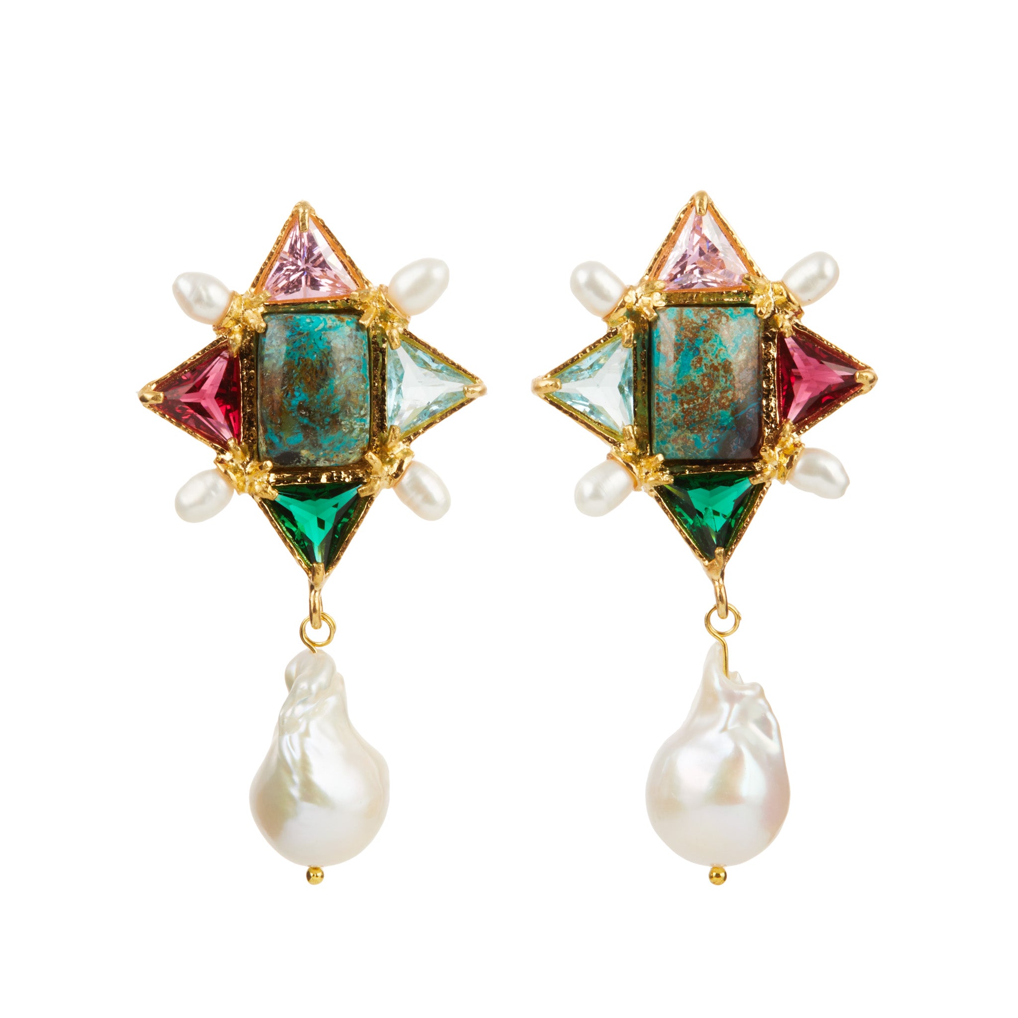 Violetta Earrings Multi