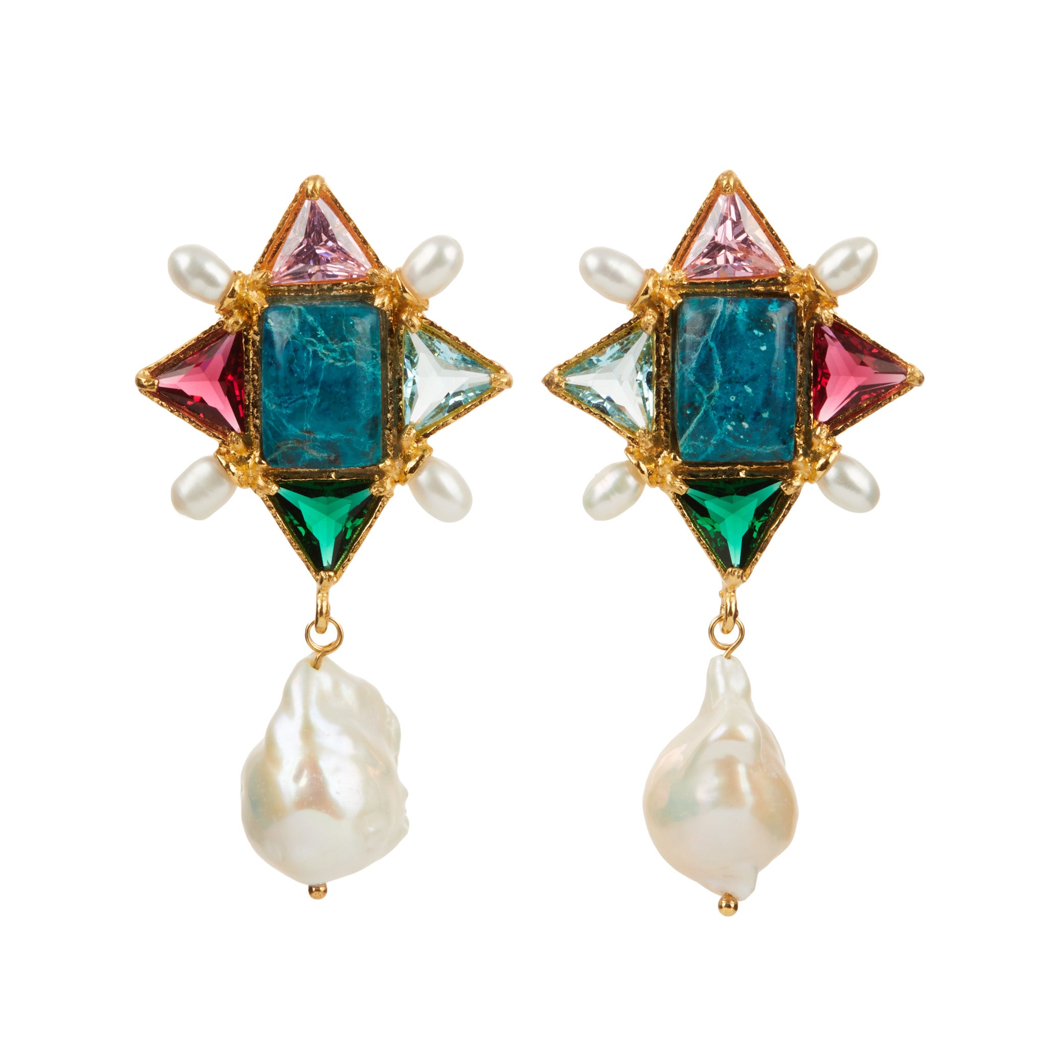 Violetta Earrings Multi