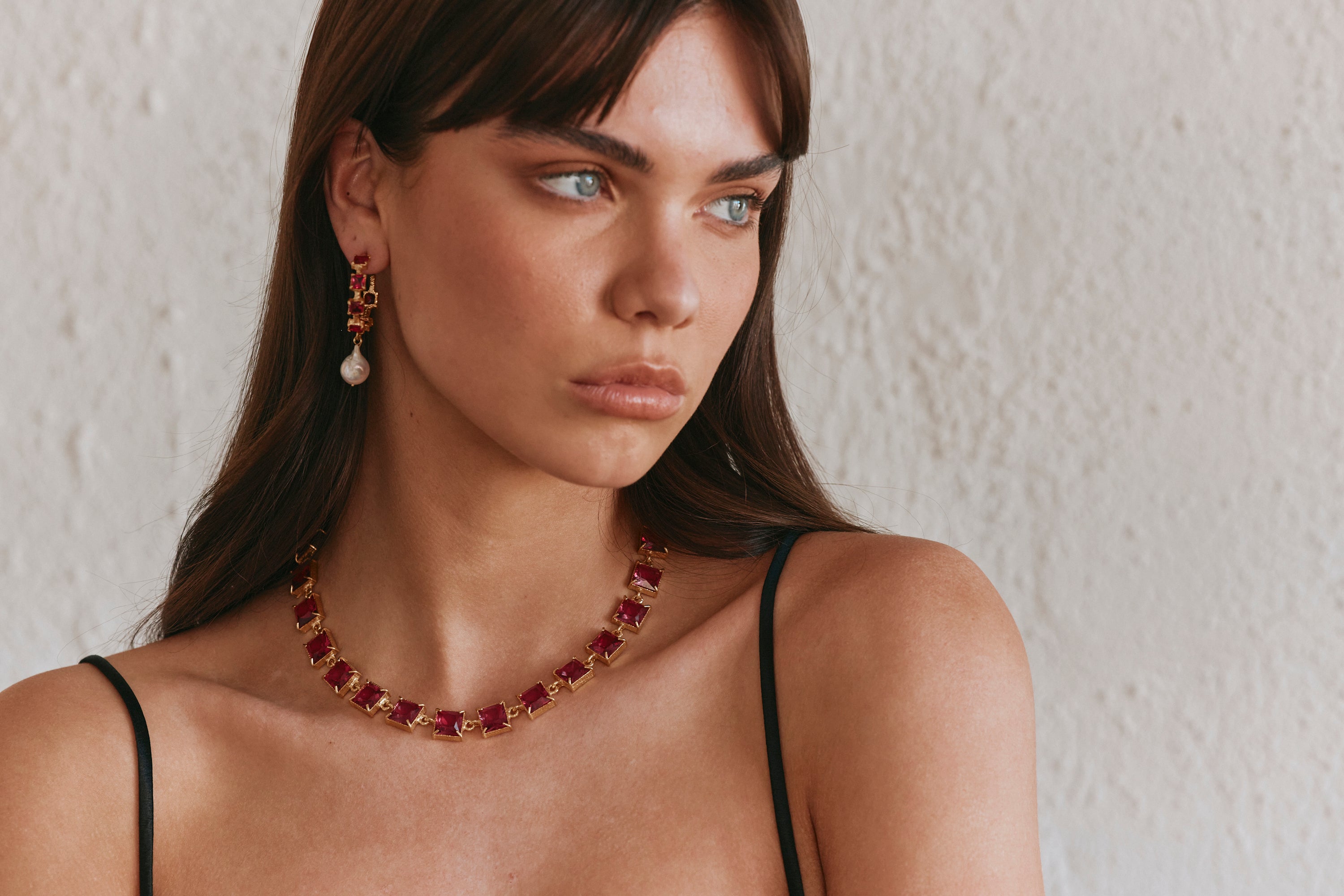 Figuera Necklace Hot Pink