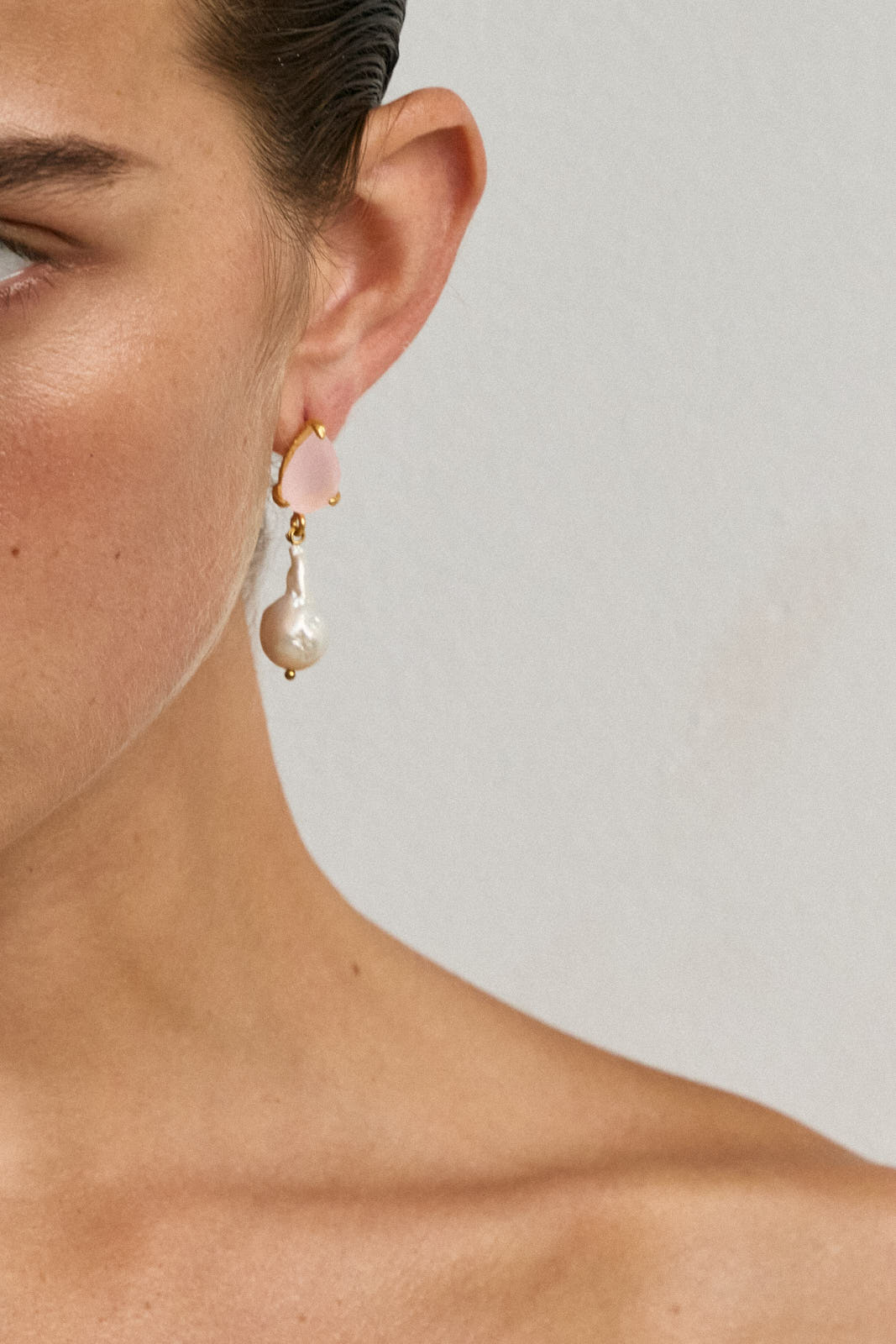 Ella Earrings Pink