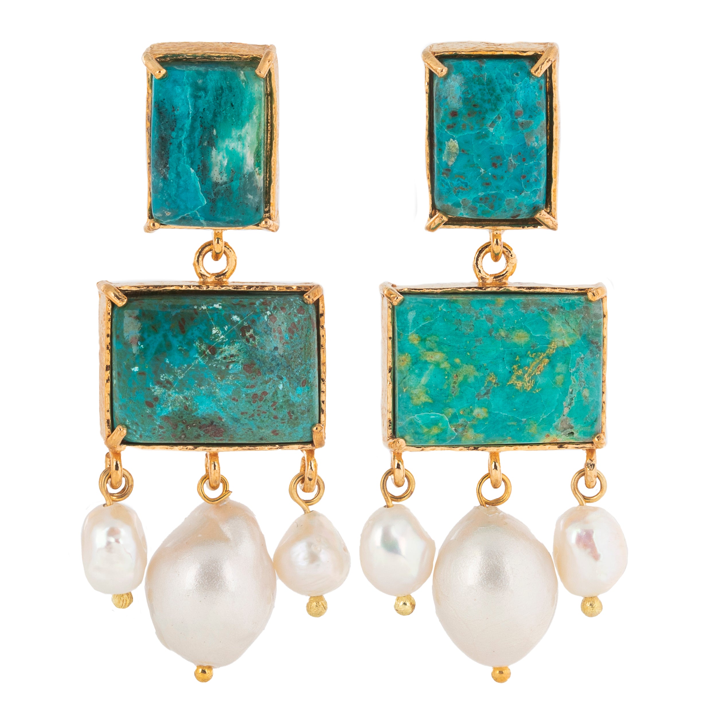 Emma Earrings Turquoise