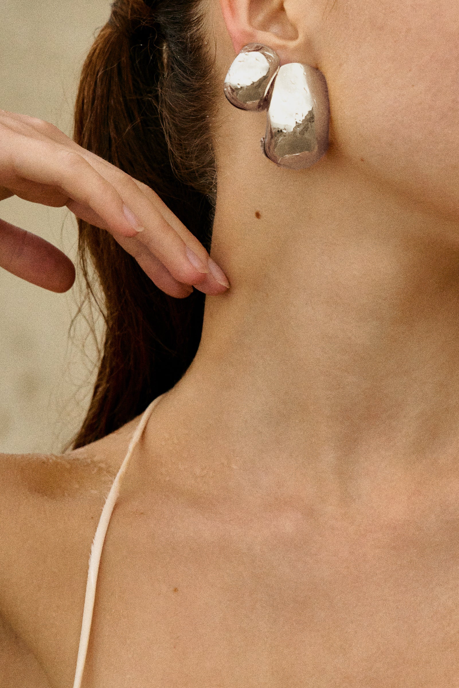 Elena Earrings Silver