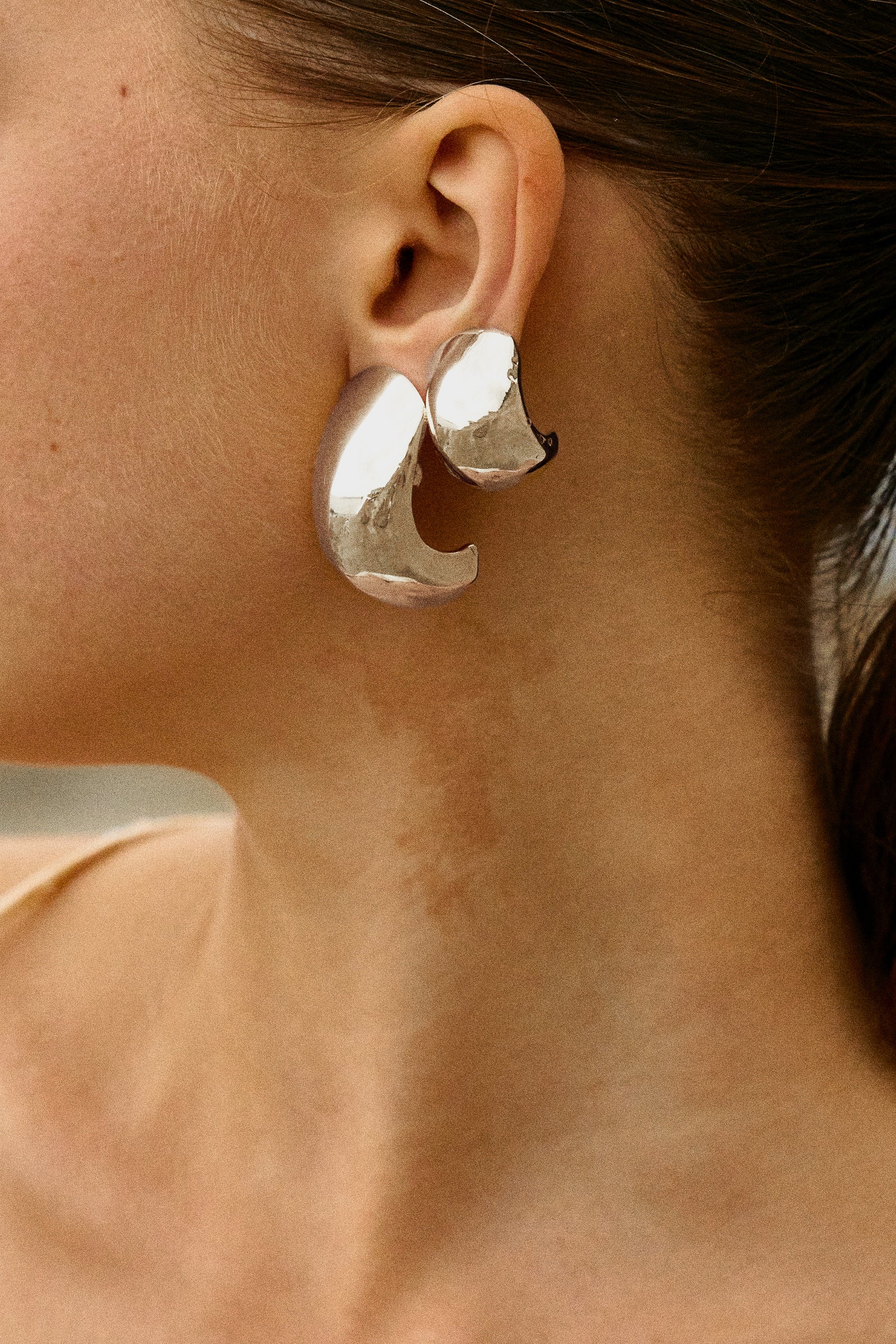 Elena Earrings Silver