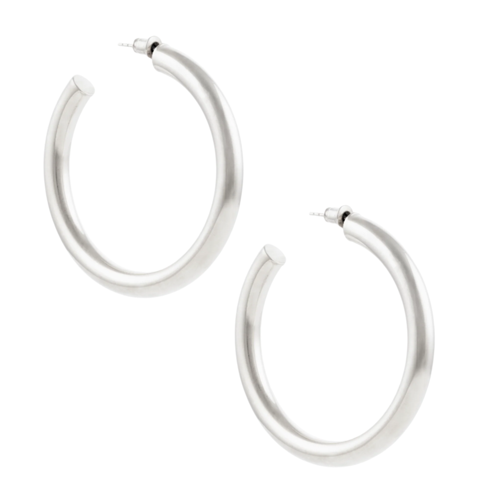 Luxury Designer Silver Orion Hoops by Christie Nicolaides