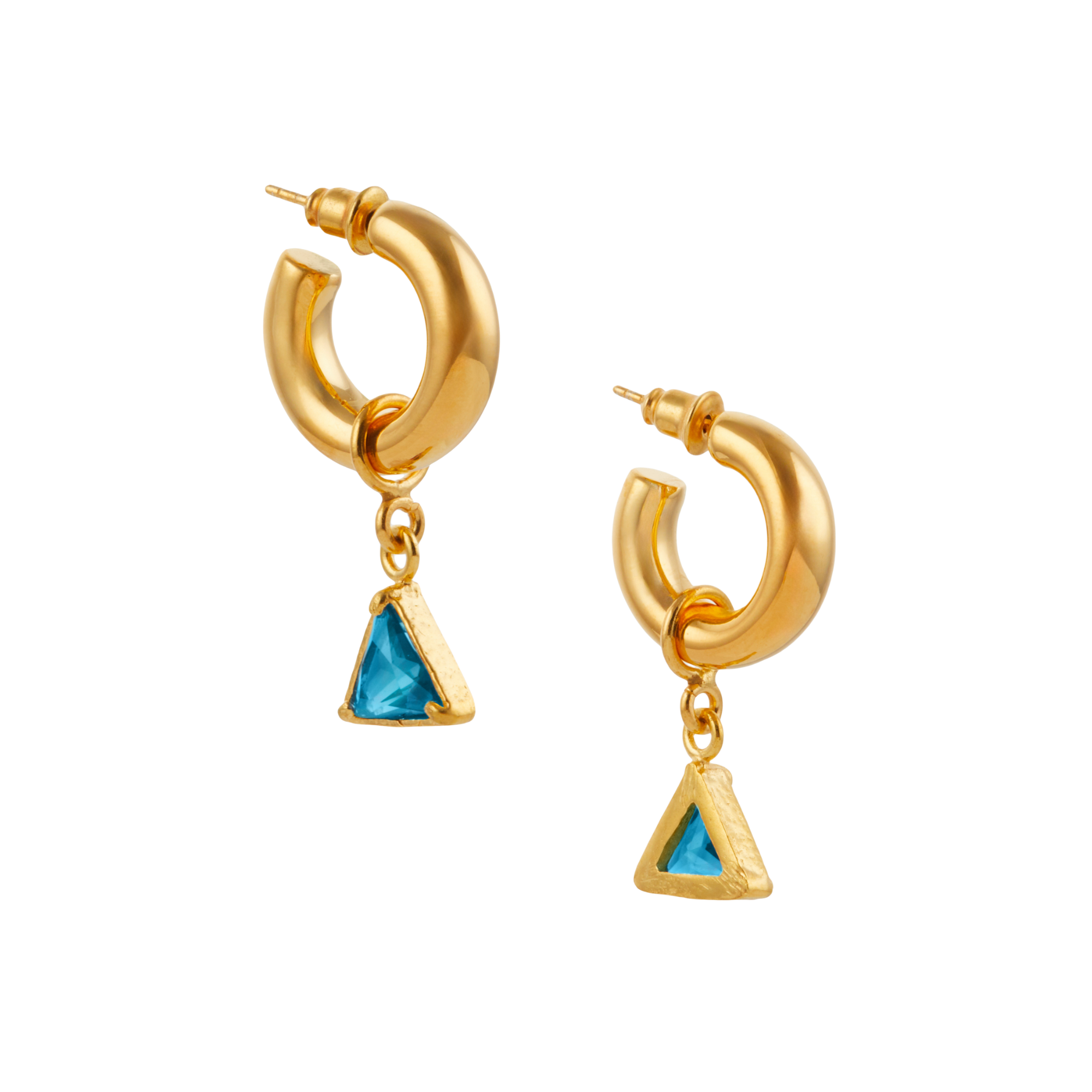 Natalia Hoops Blue