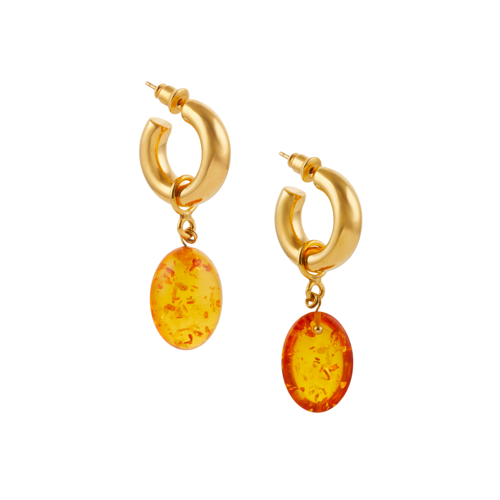 Natalia Hoops Orange