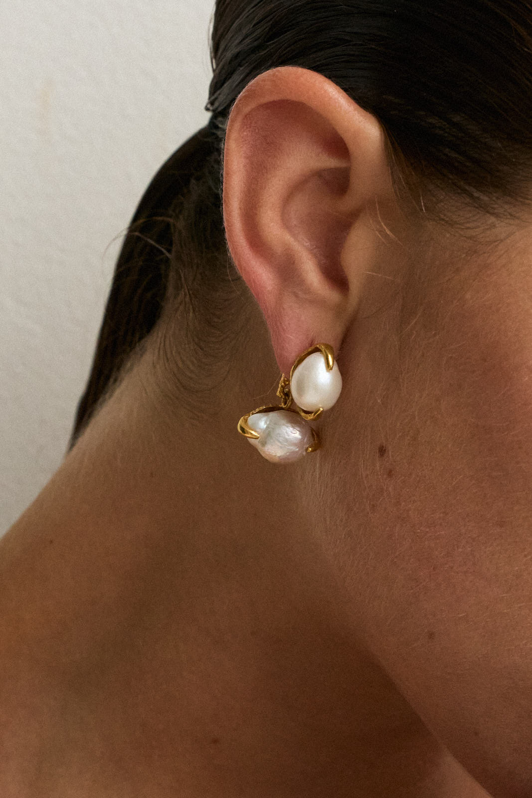 Ophelia Earrings Pearl