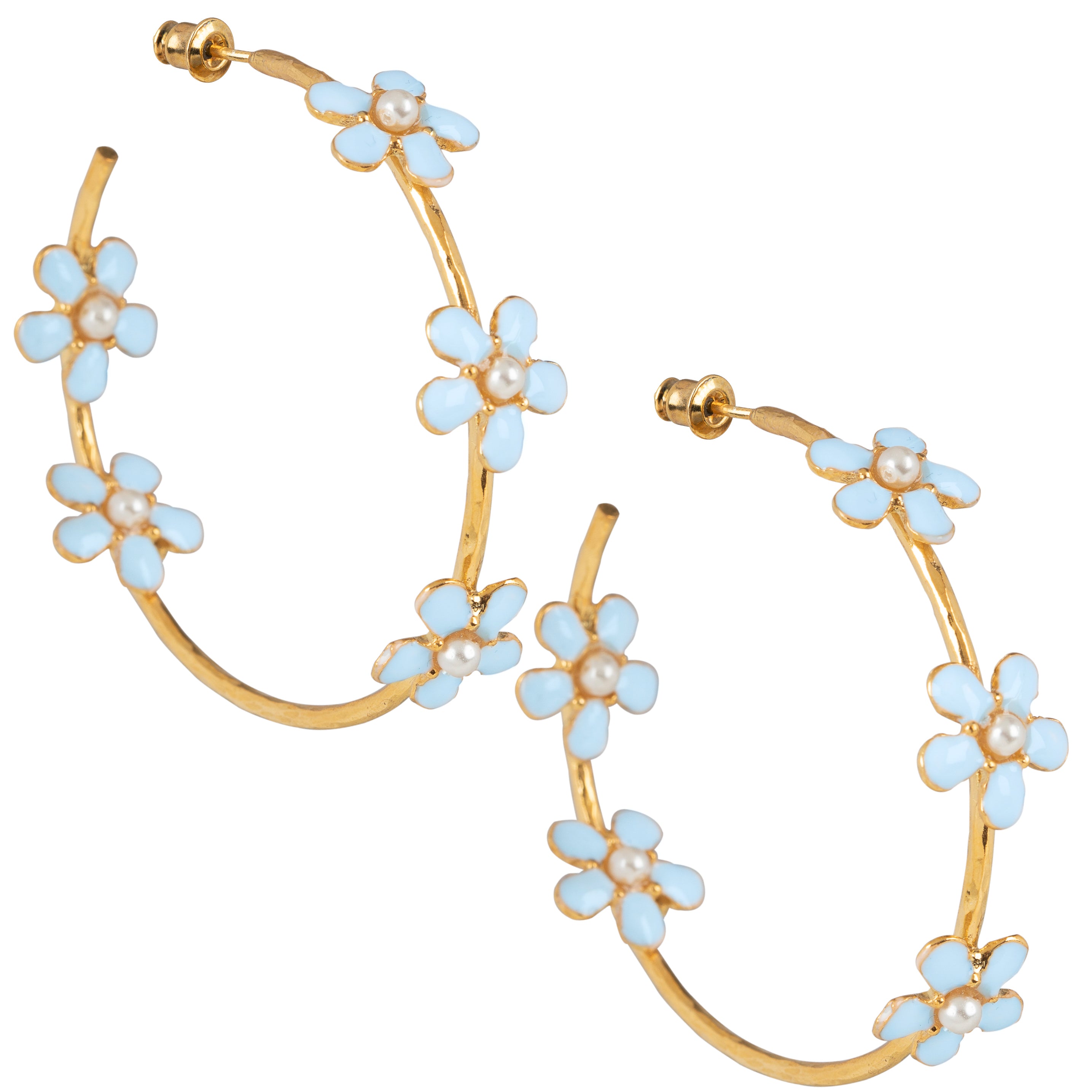 Bernadette Hoops Pale Blue