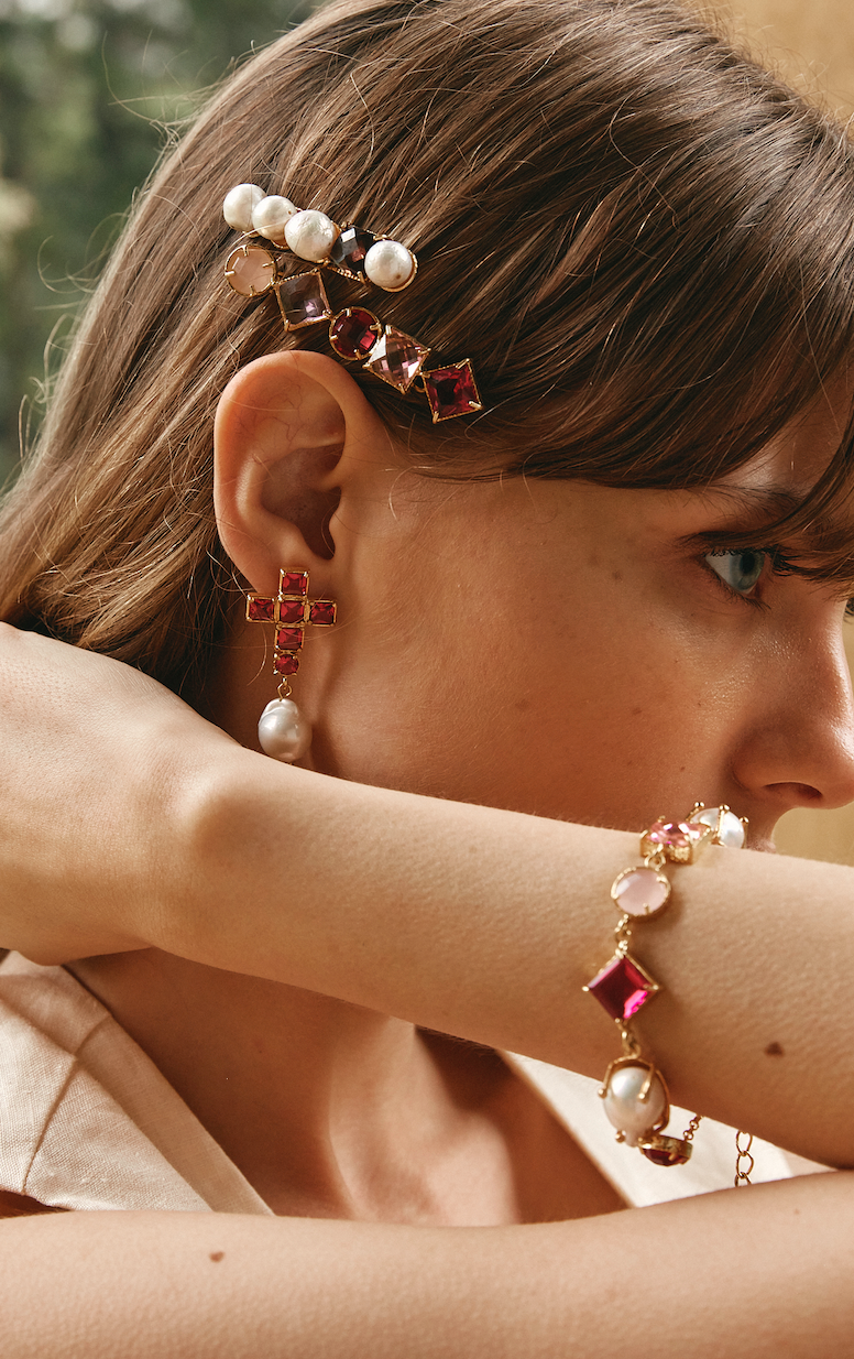 Nella Hair Clip Chocolate