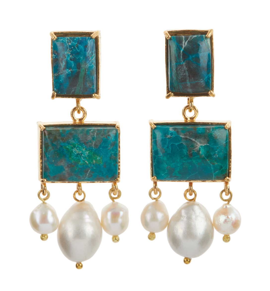 Emma Earrings Turquoise
