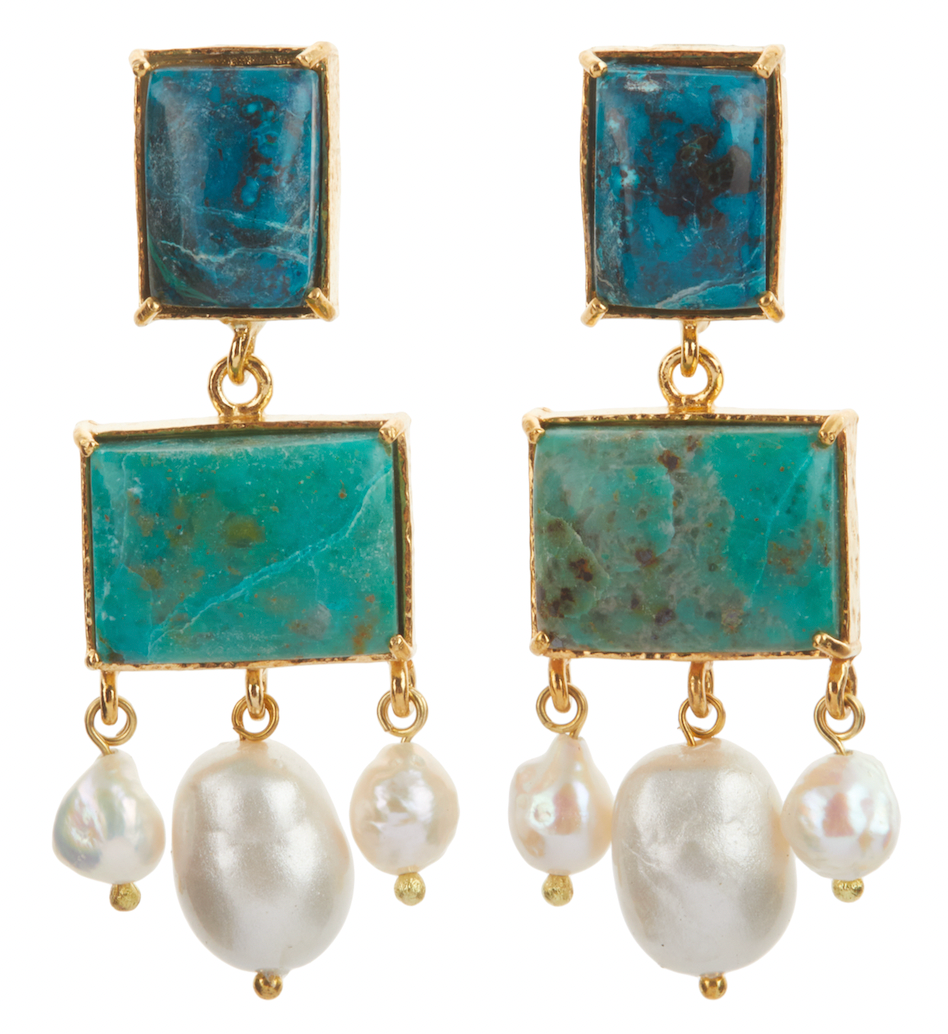 Emma Earrings Turquoise