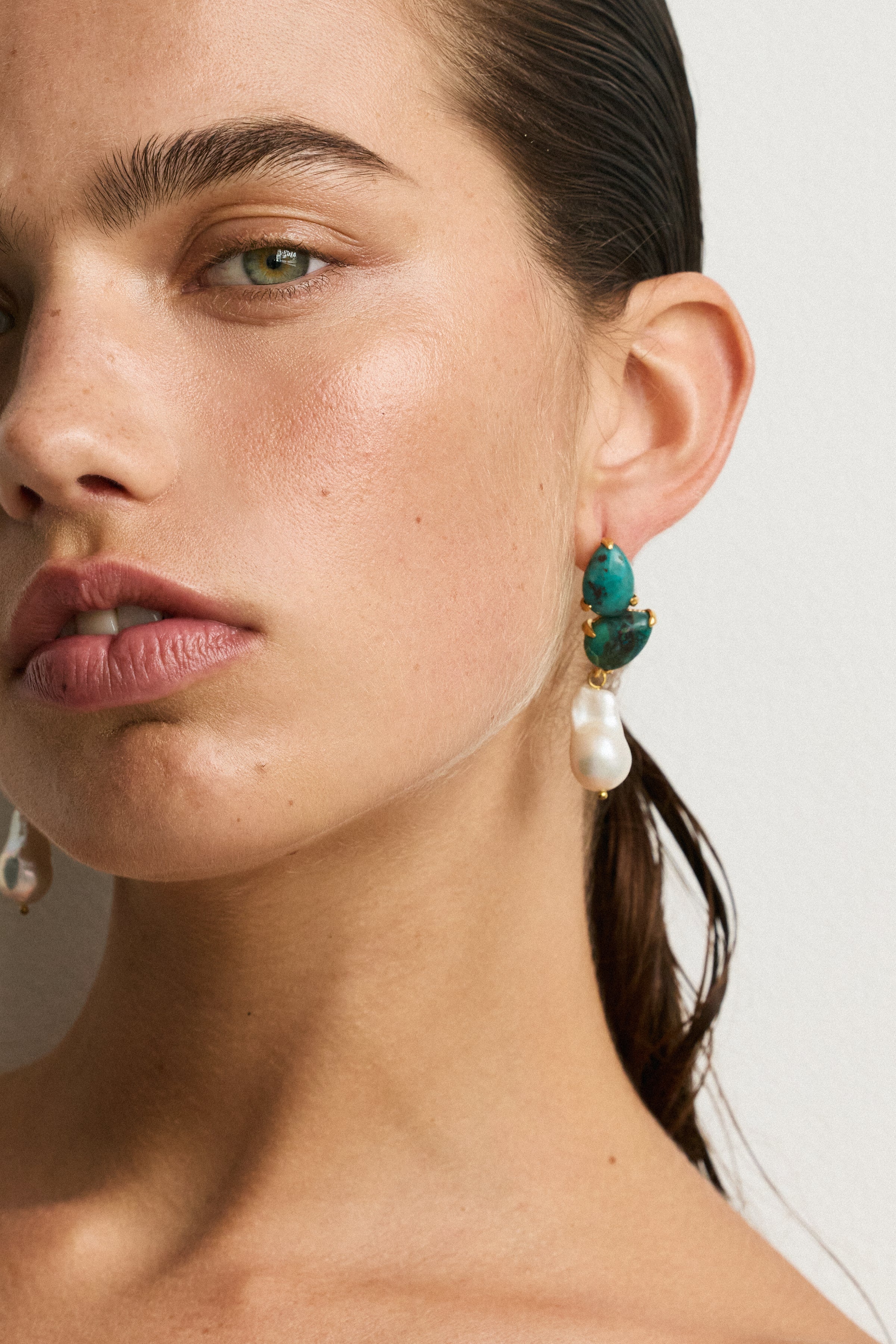 Tatiana Earrings Turquoise