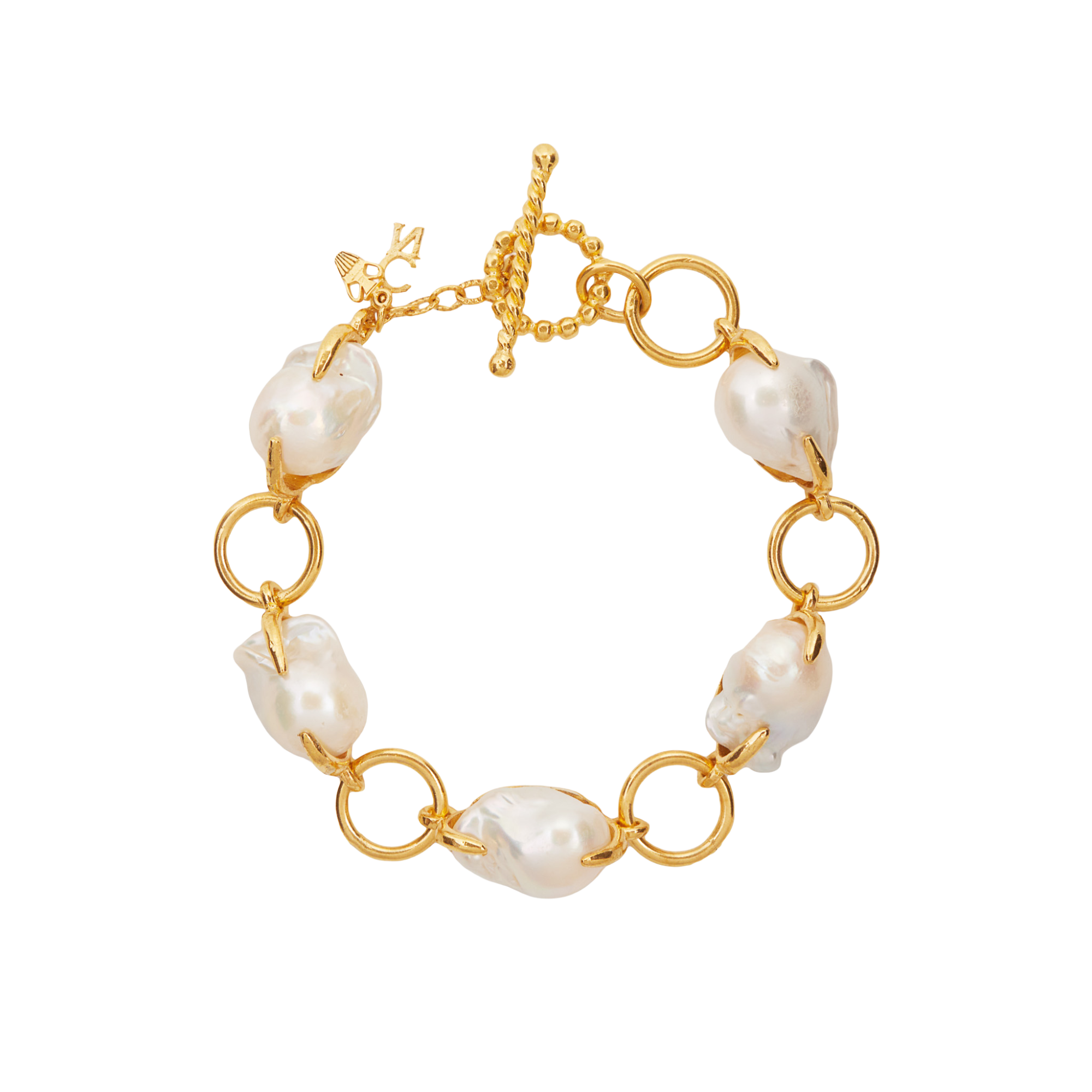 Azaela Bracelet Pearl by Christie Nicolaides
