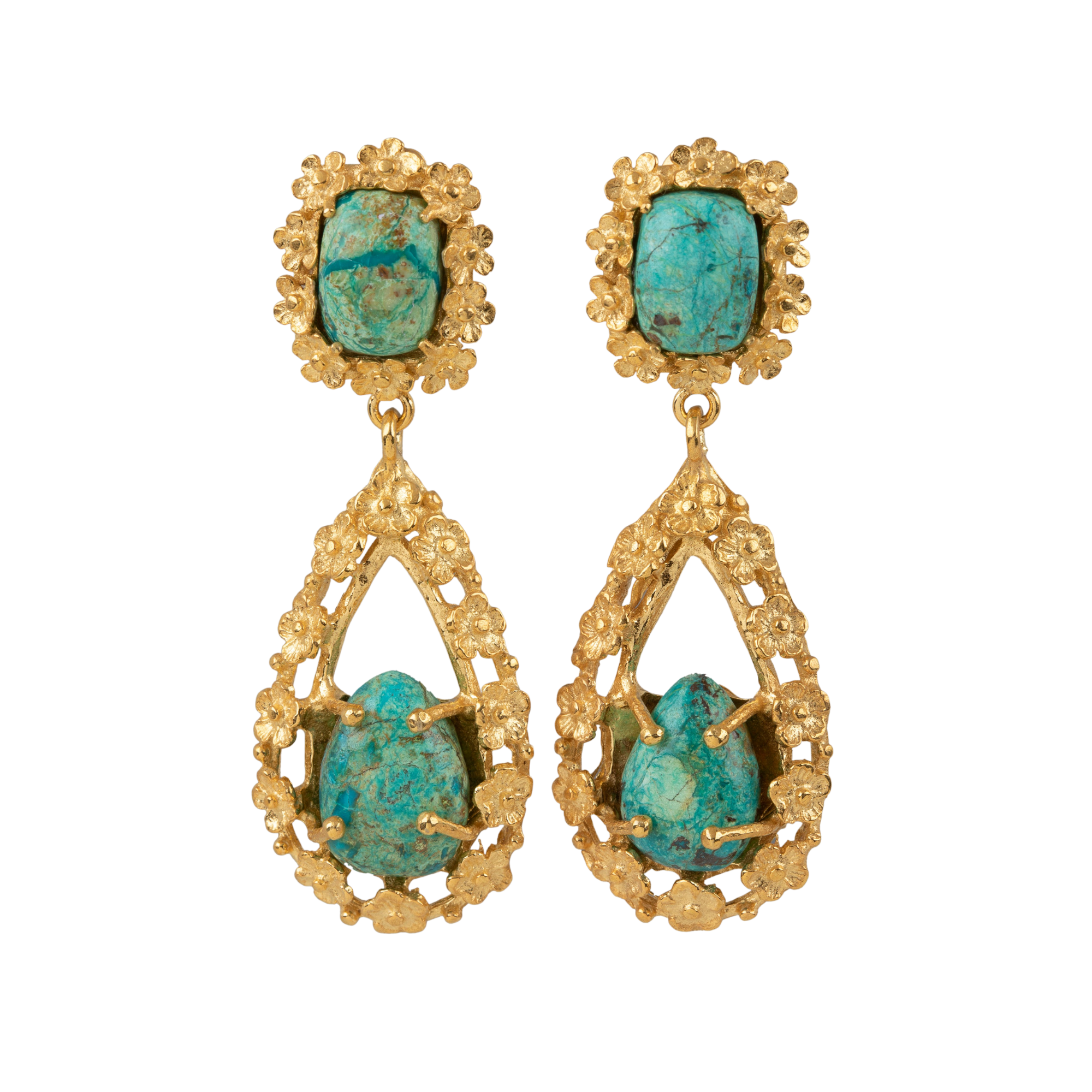 Giselle Earrings Turquoise