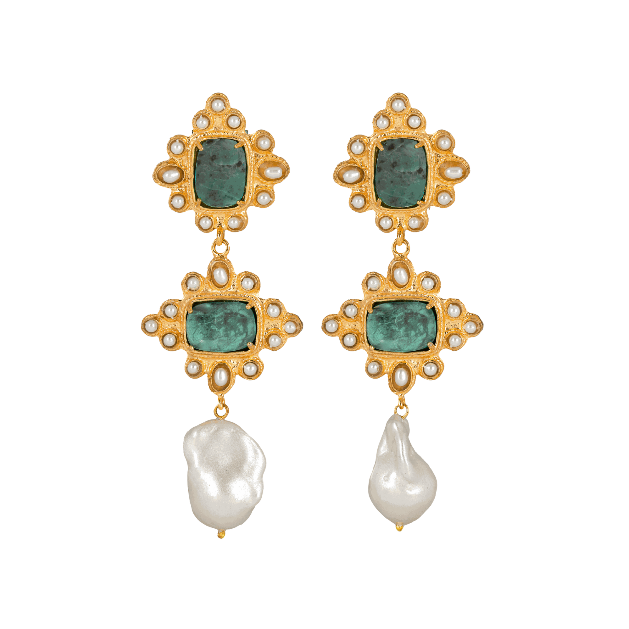 Graciela Earrings Turquoise