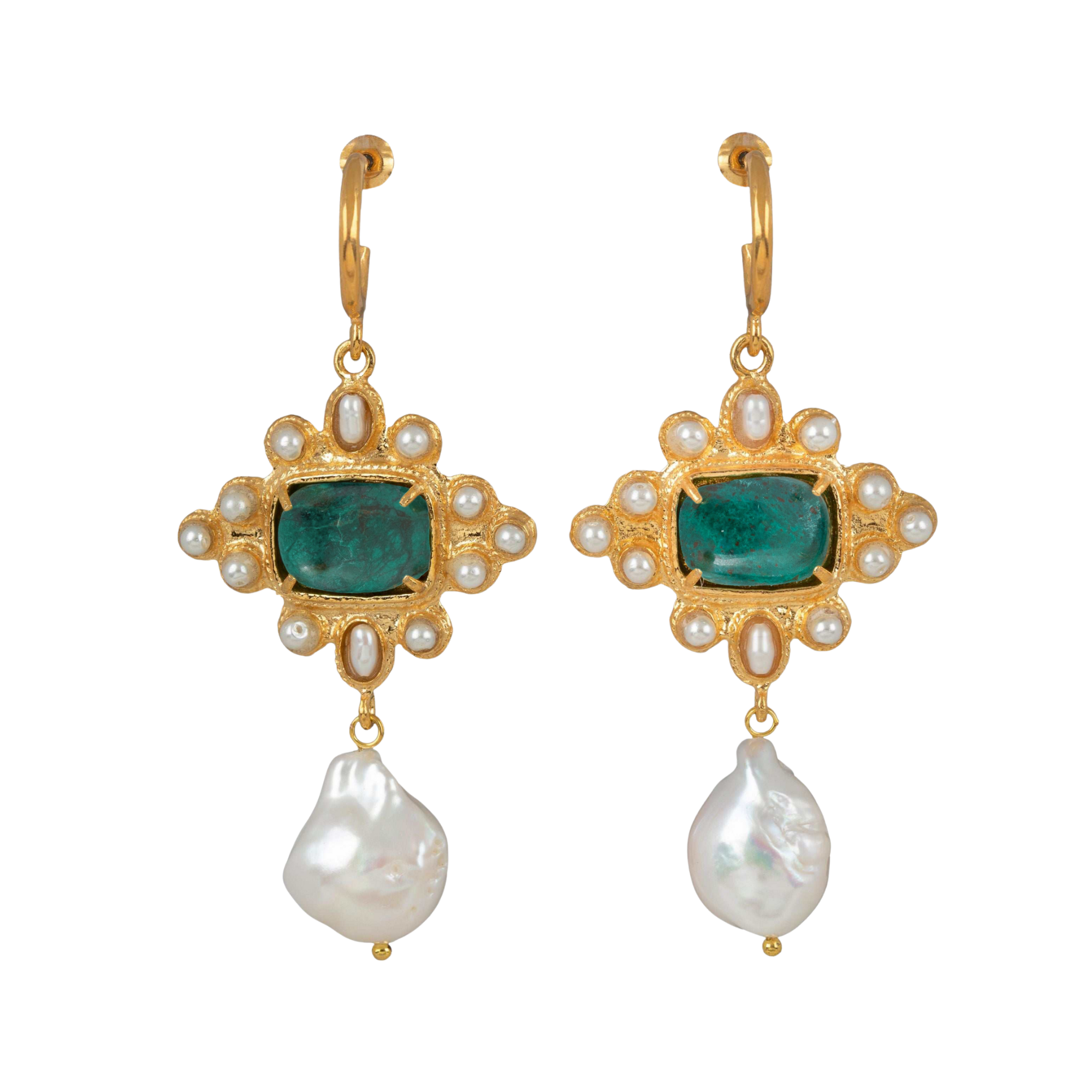 Luella Hoops Turquoise