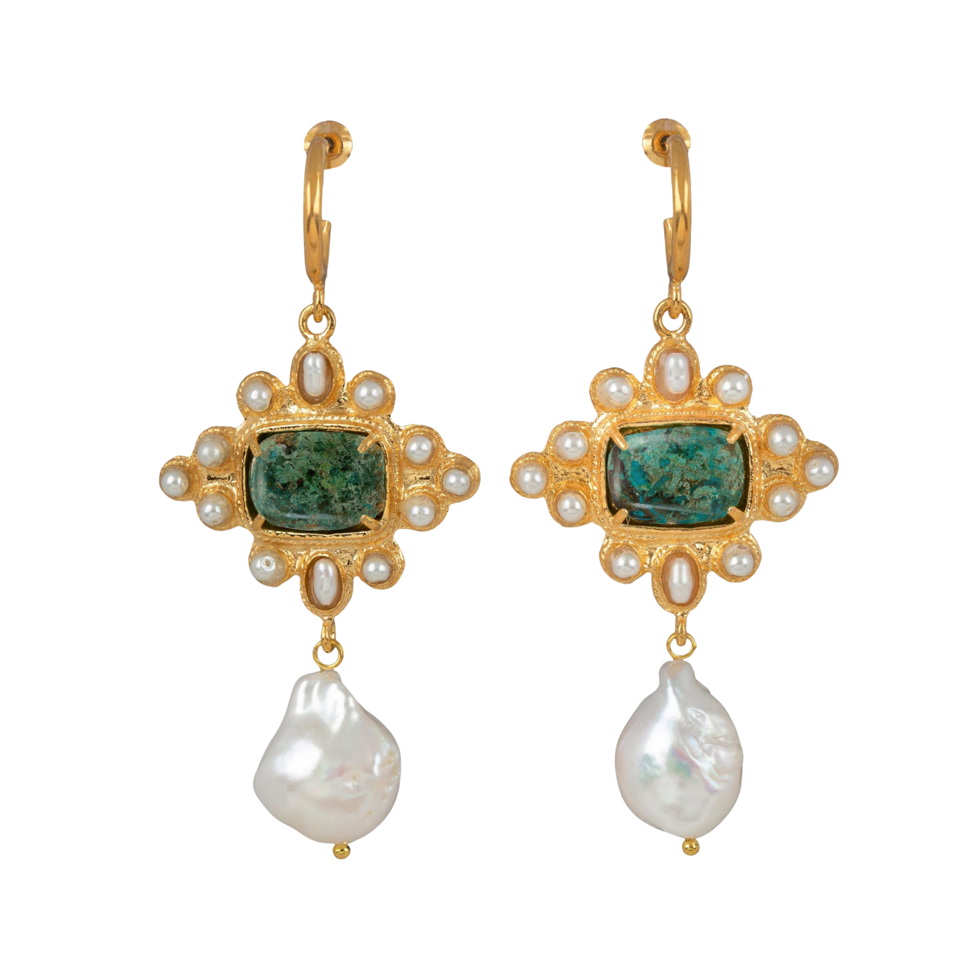 Luella Hoops Turquoise