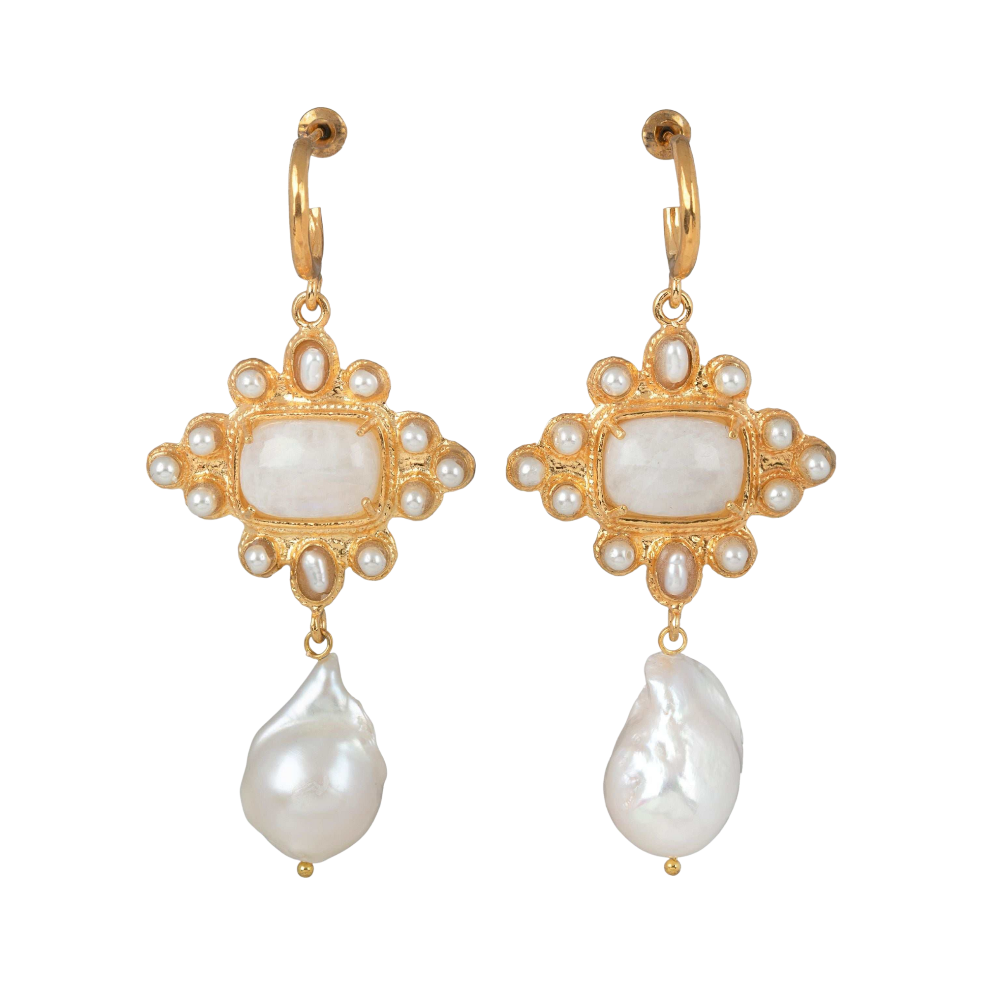 Luella Hoops White