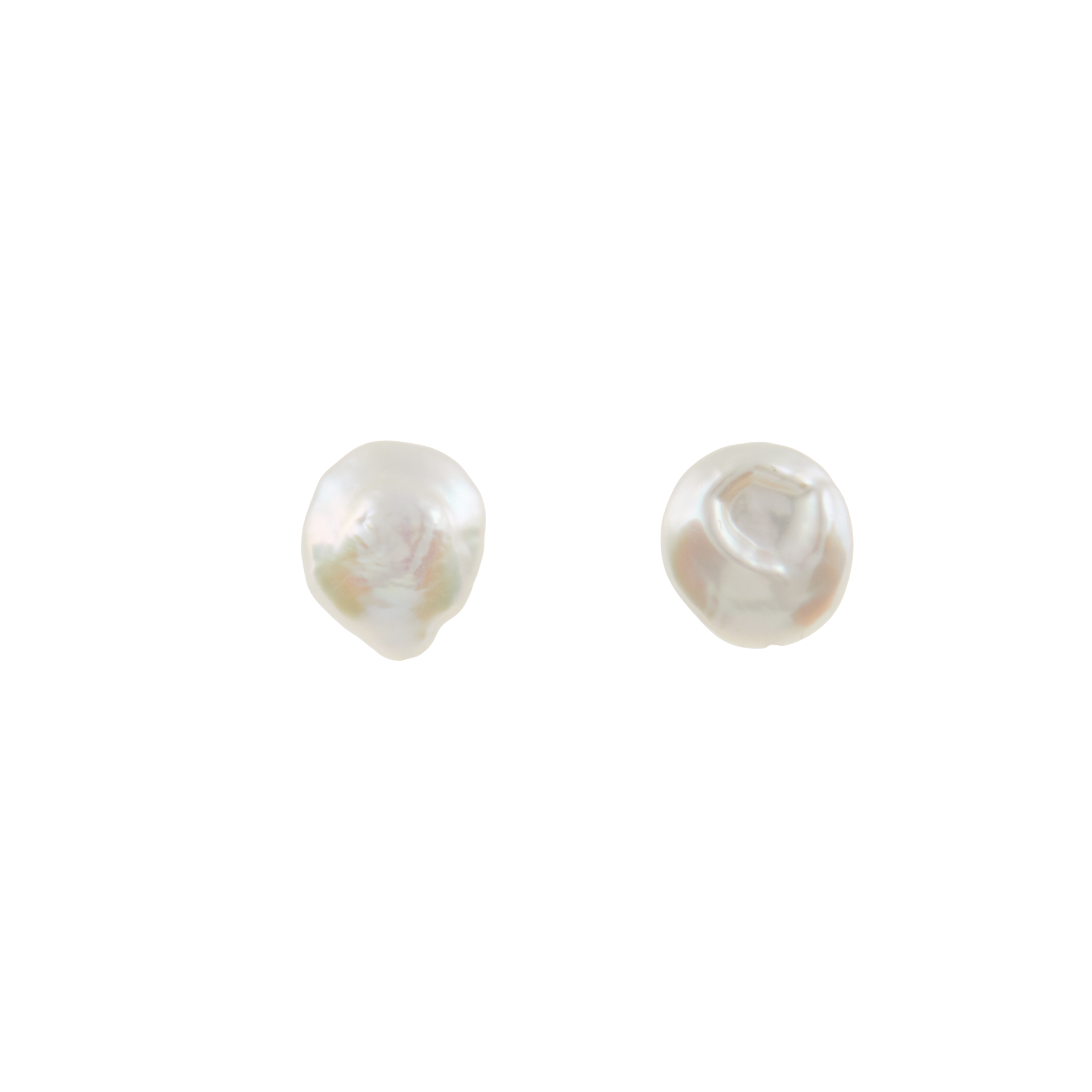 Luxury Designer Lydia Pearl Studs by Christie Nicolaides