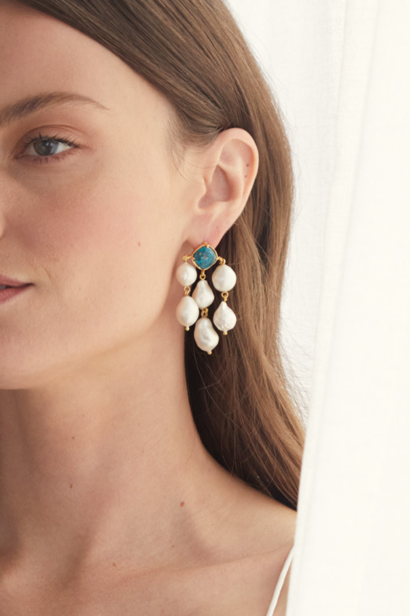 Esmeralda Earrings Turquoise