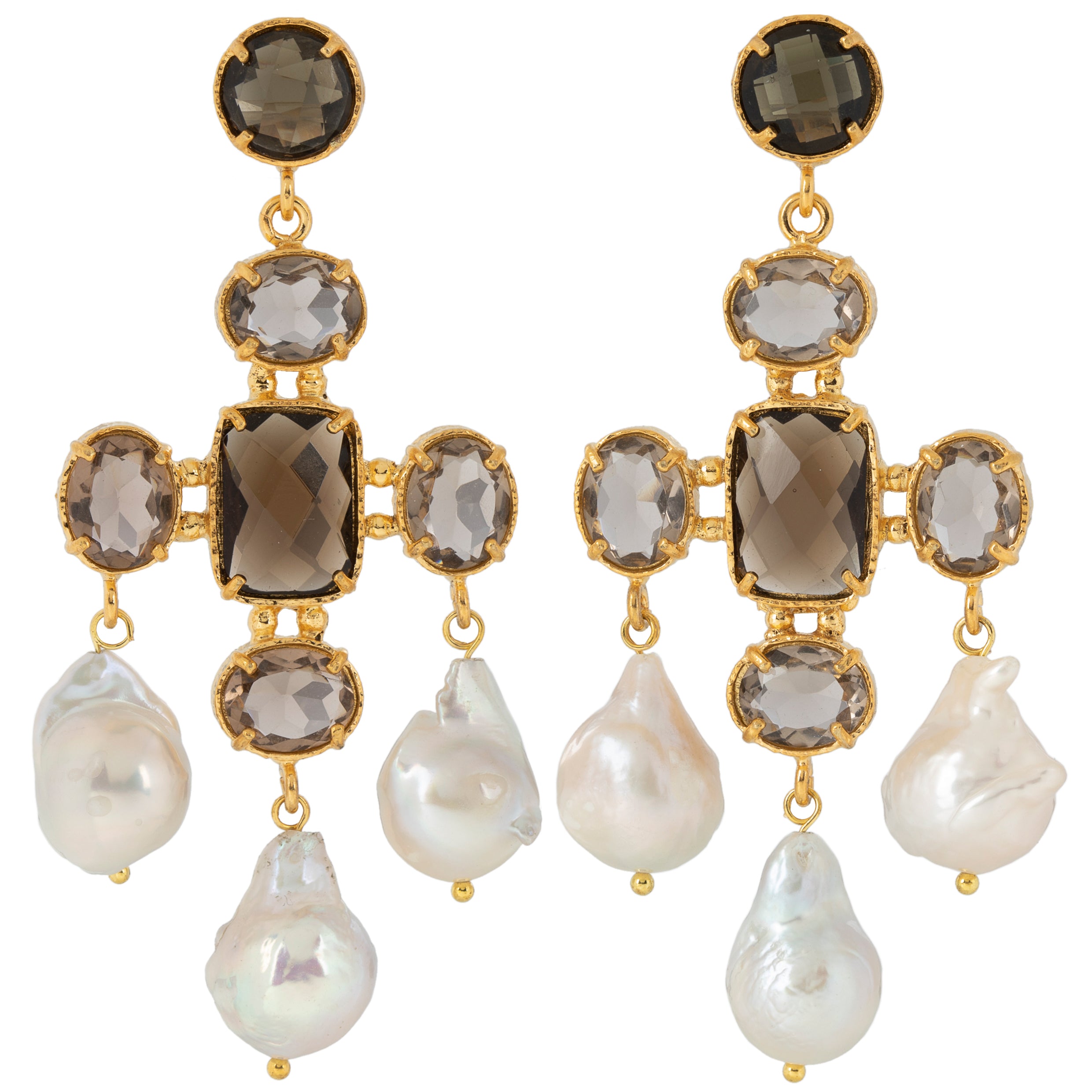 Noemi Earrings Chocolate