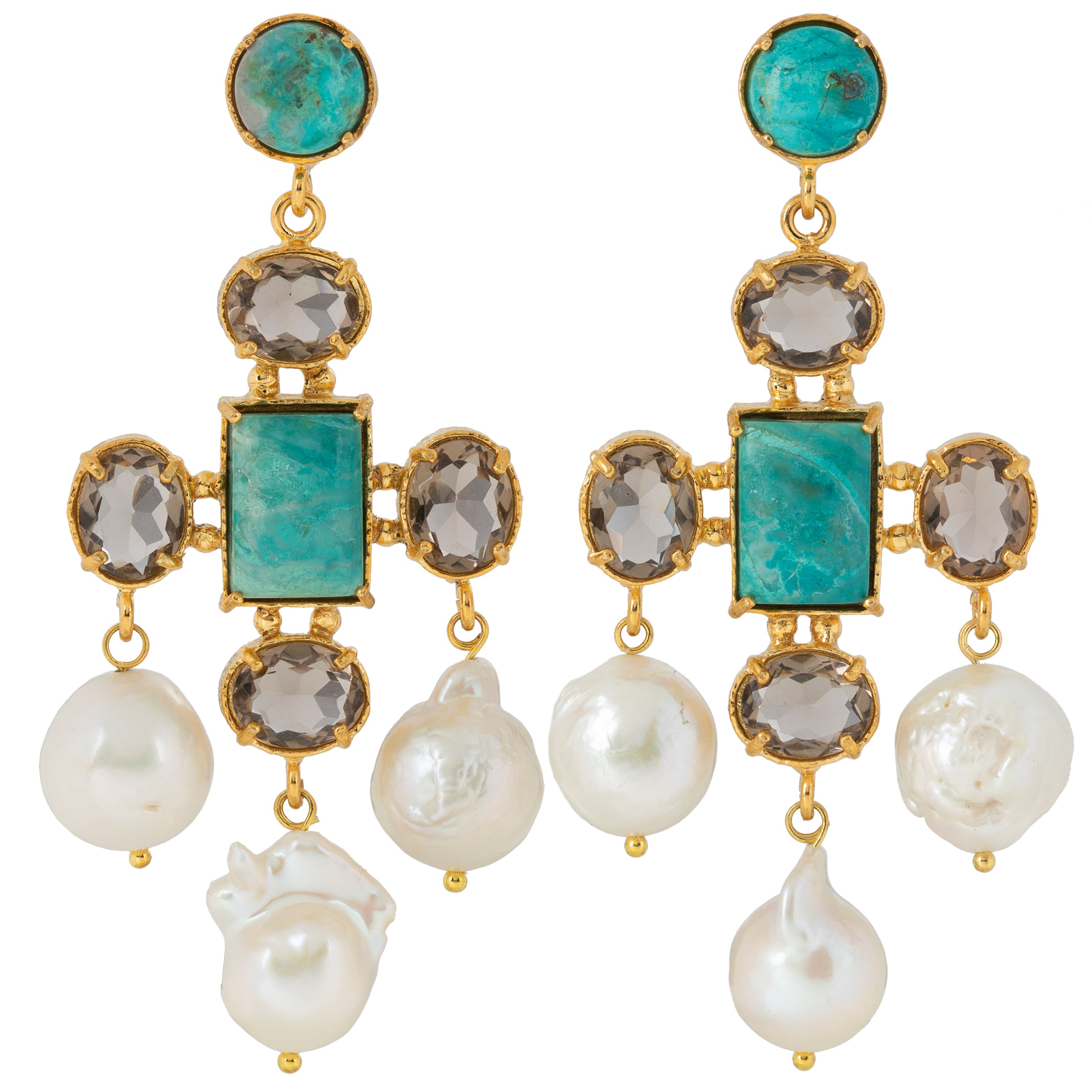 Noemi Earrings Turquoise