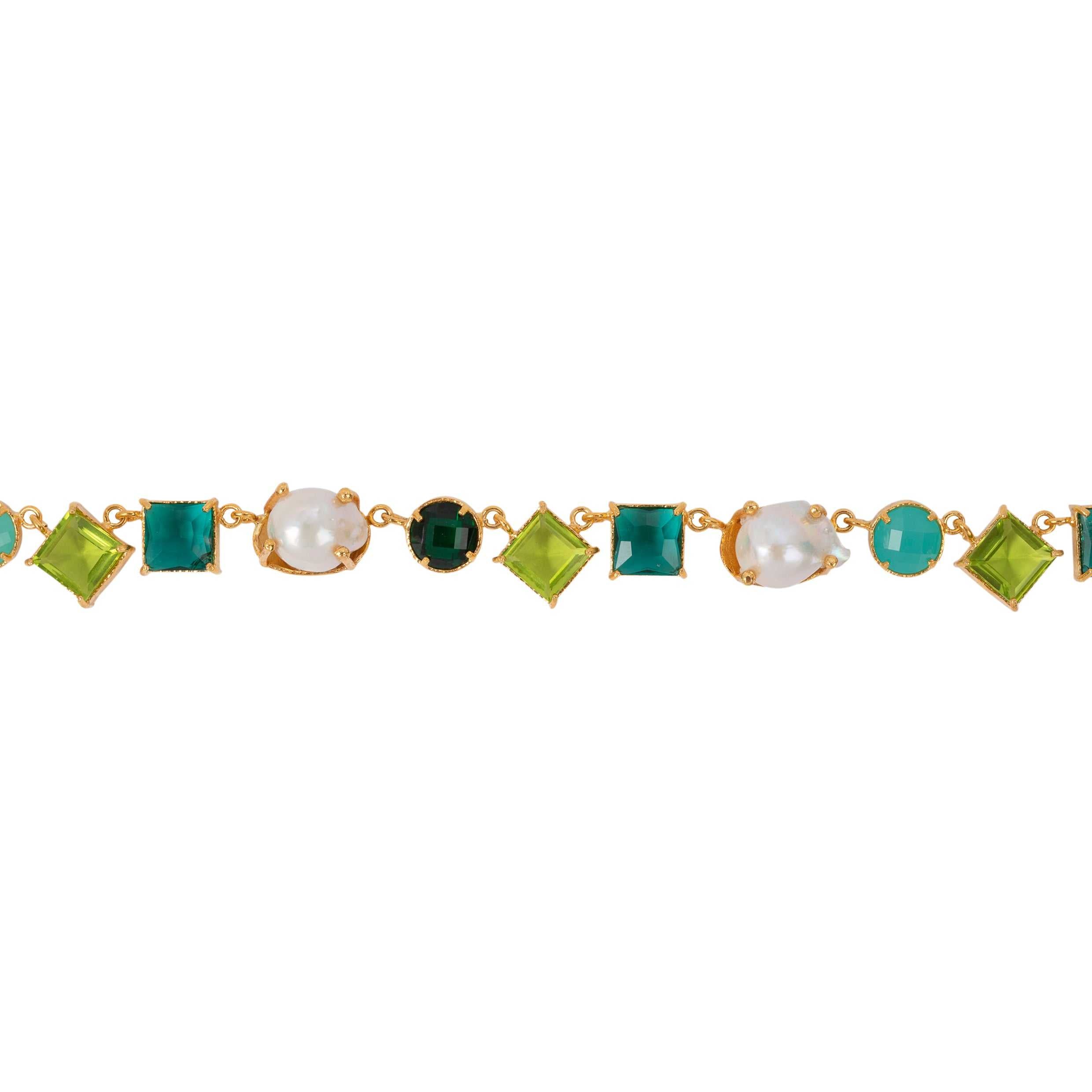 Lala Necklace Dark Green