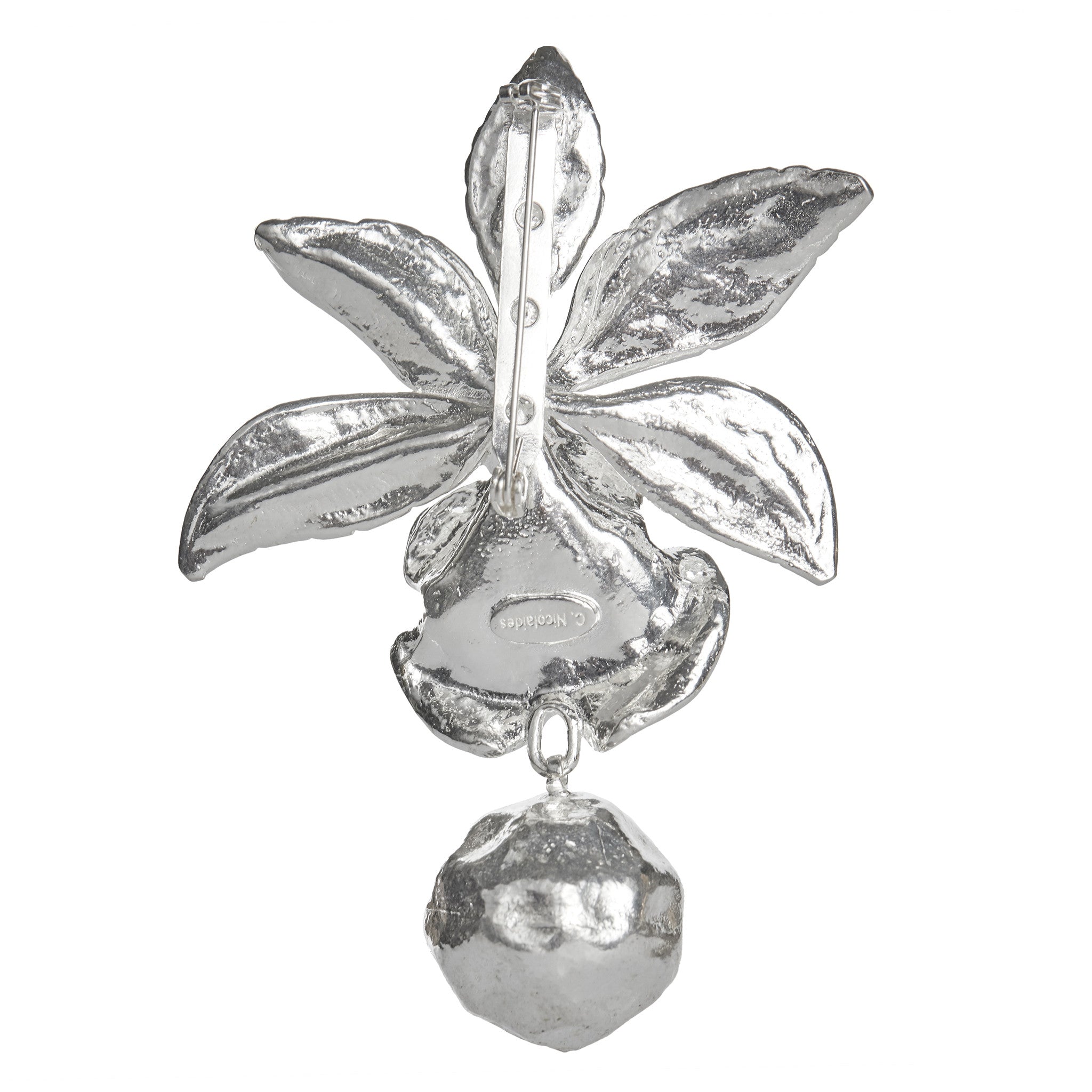 Fleur Brooch Silver