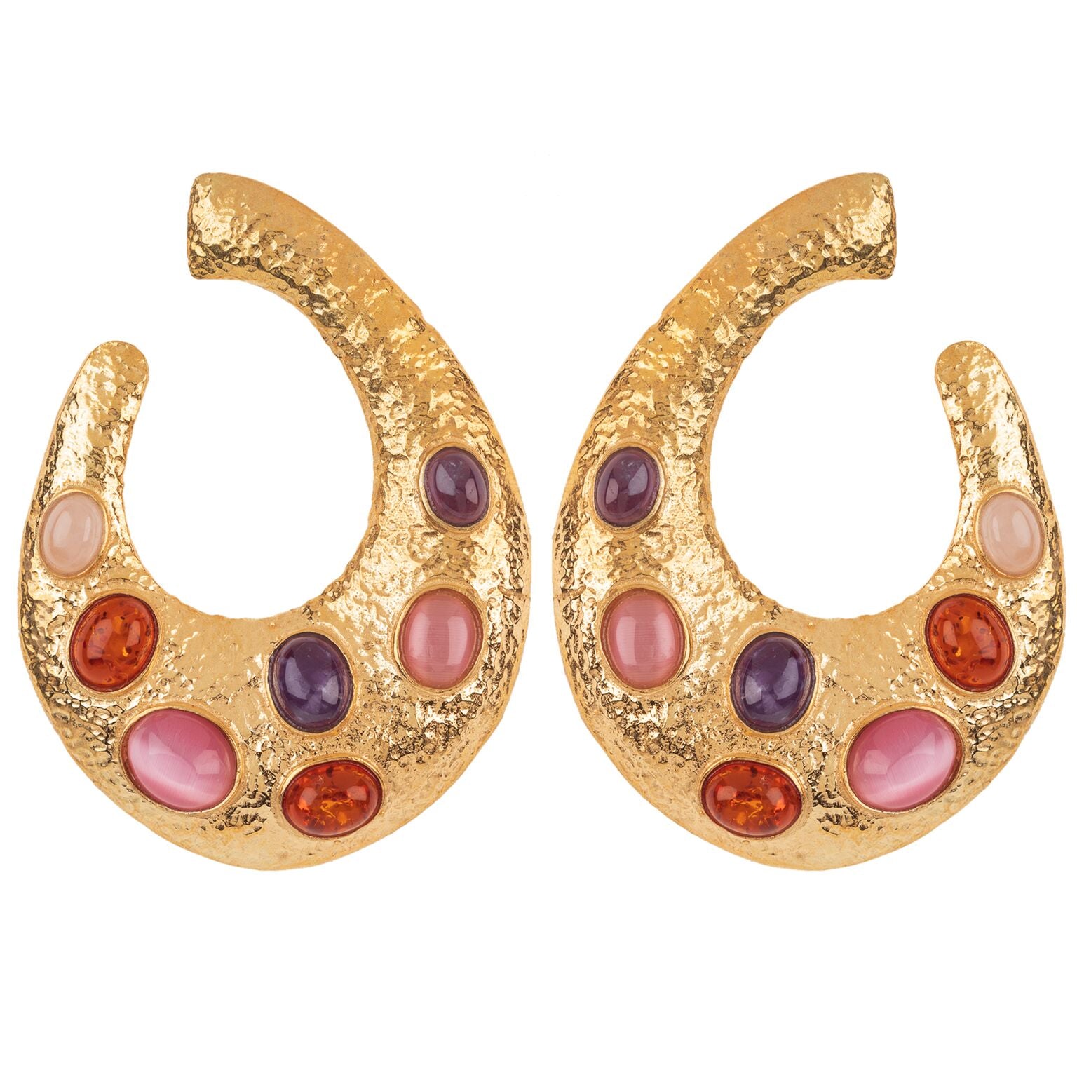 Fiesta Earrings Pale Pink