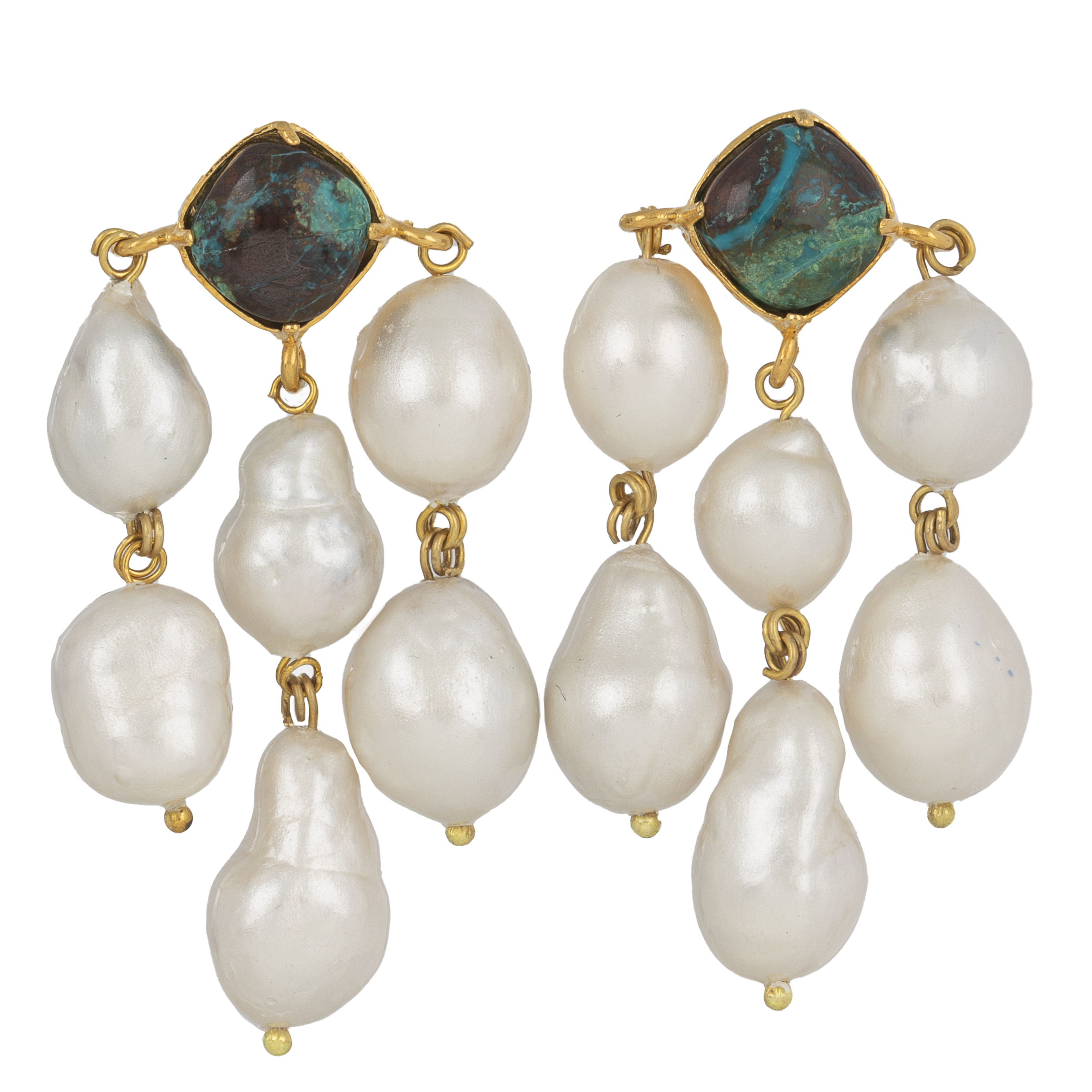 Esmeralda Earrings Turquoise