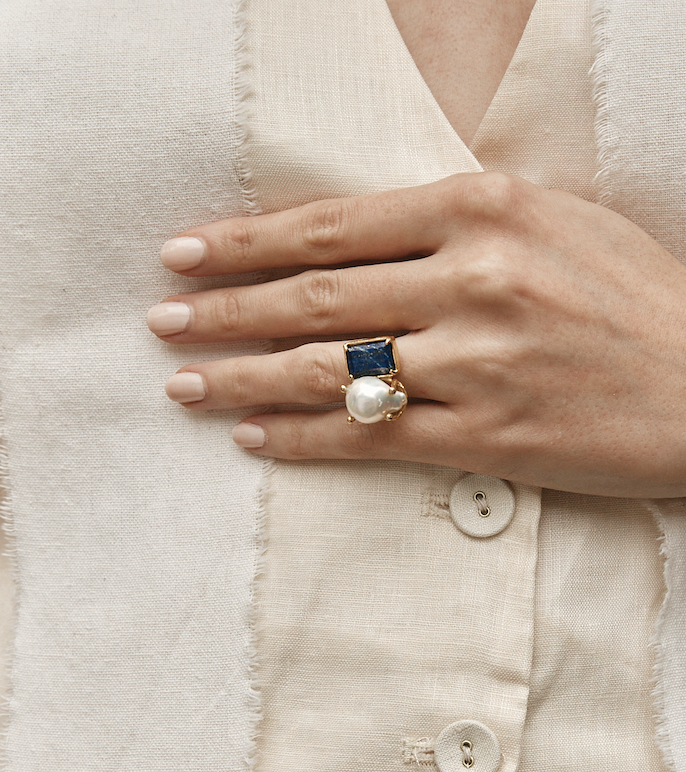 Ines Ring Lapis