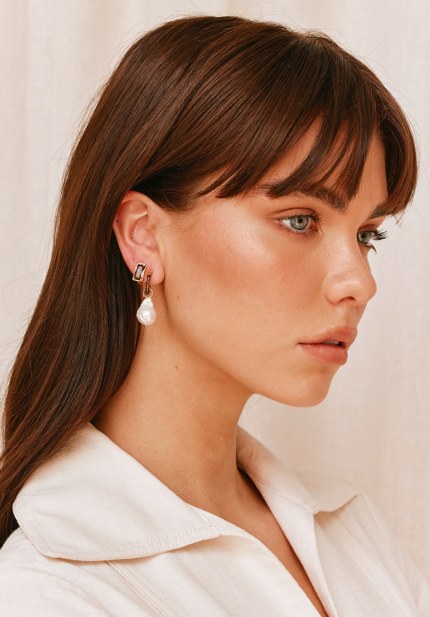 Amalia Hoops Chocolate