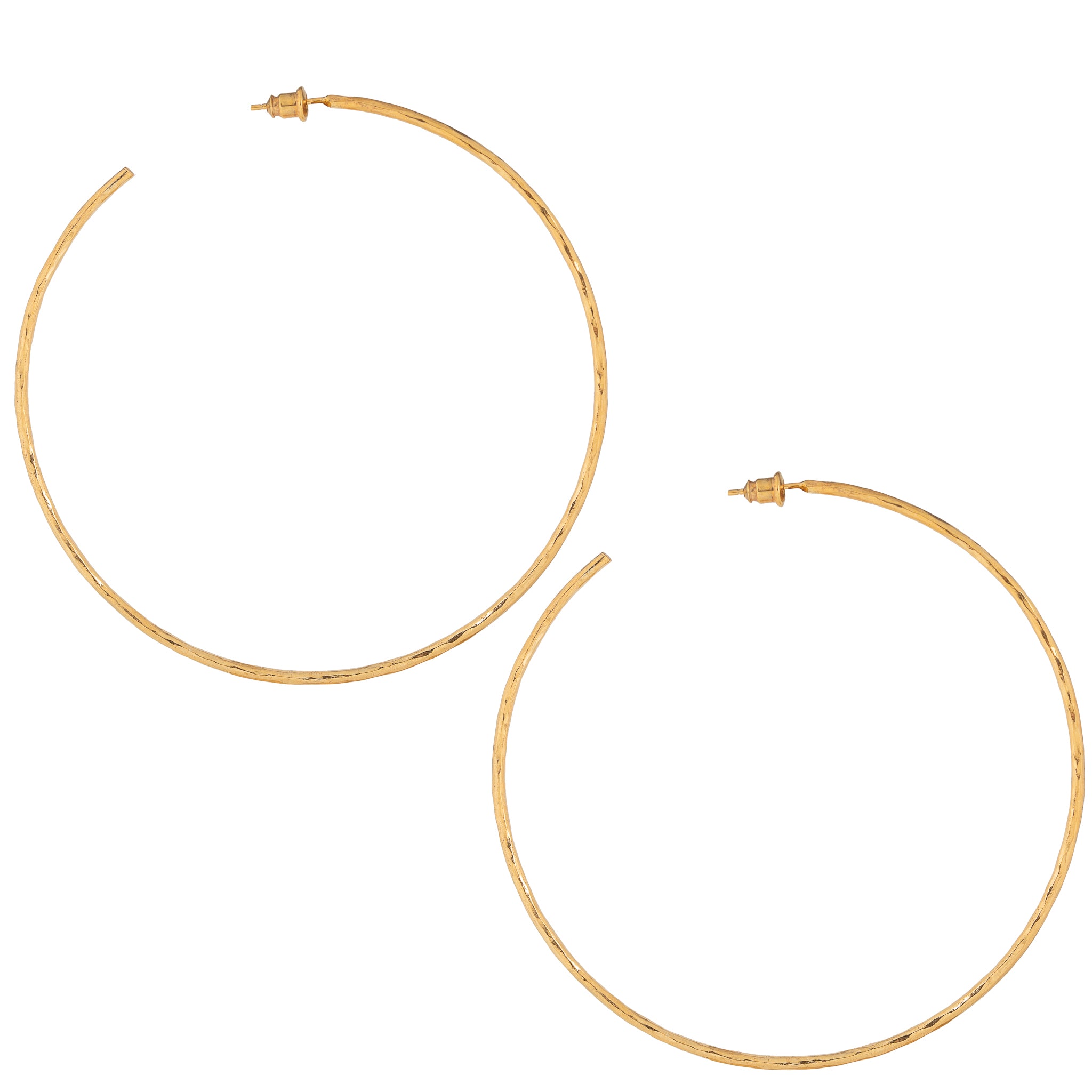 Large Eureka Hoops Gold