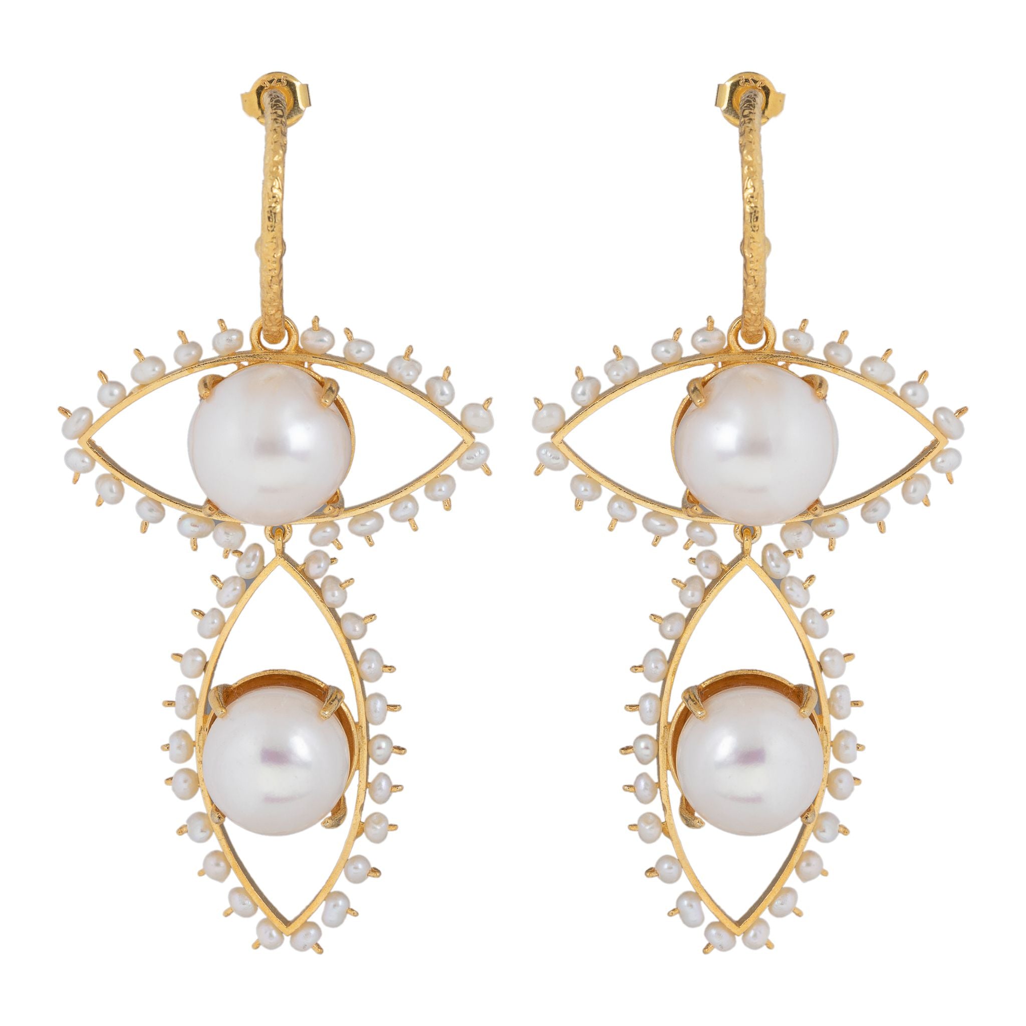 Selene Earrings Pearl