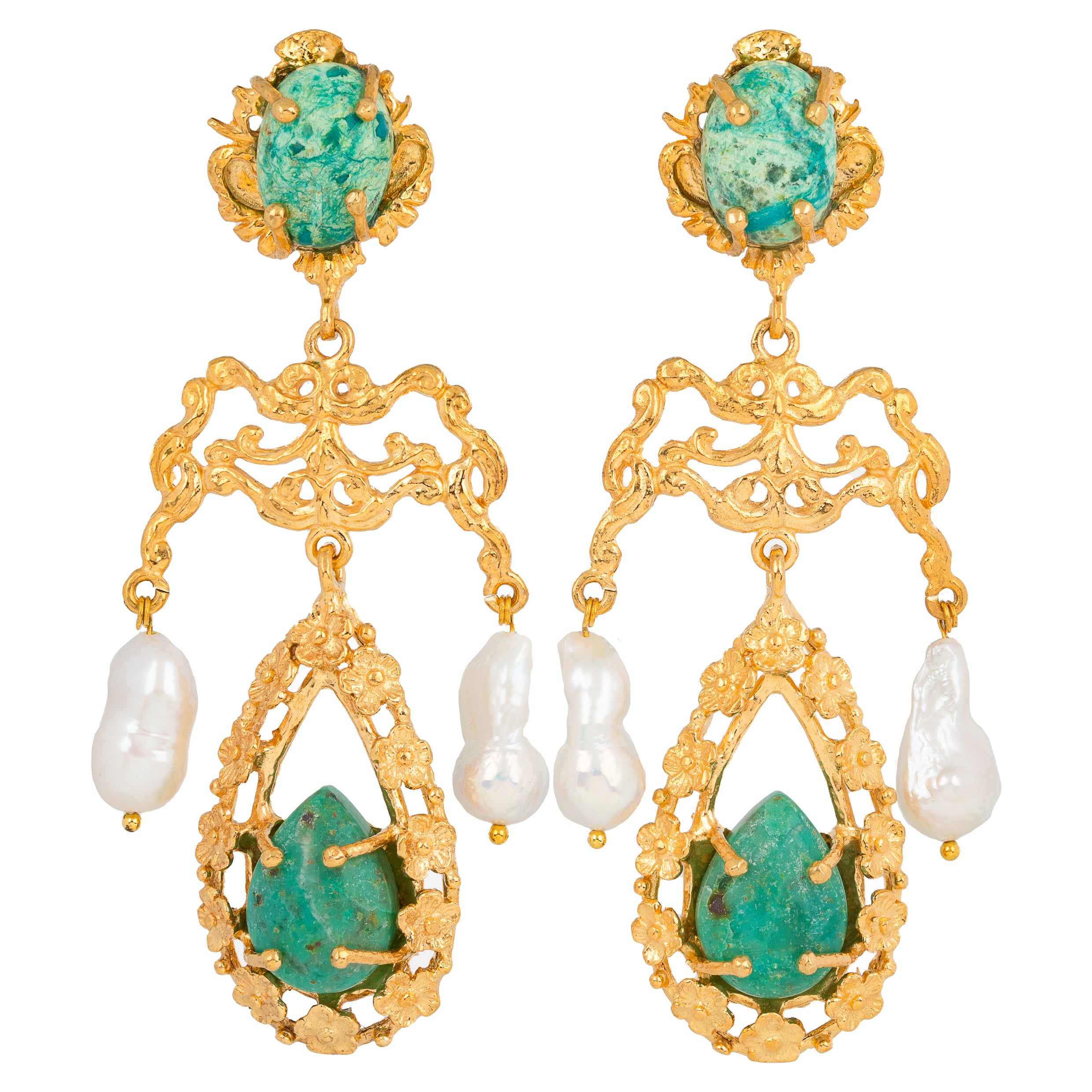 Liliana Earrings Turquoise