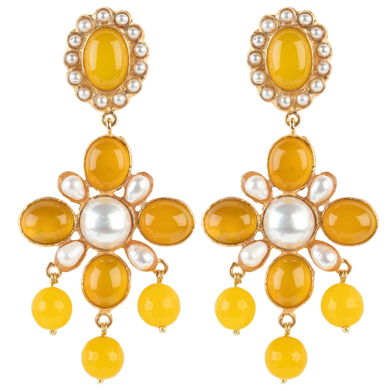 Florencia Earring Yellow