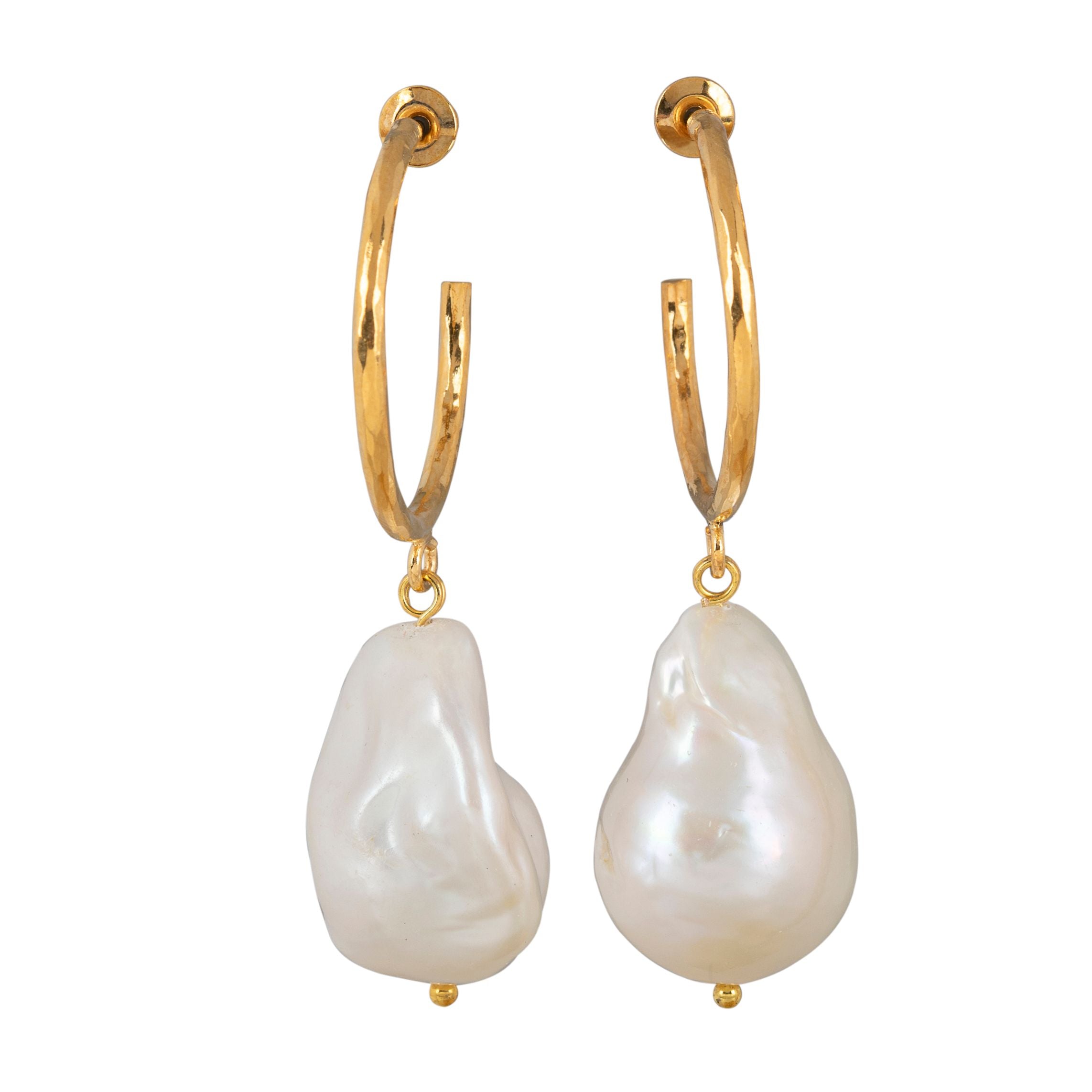 Greta Hoop Gold