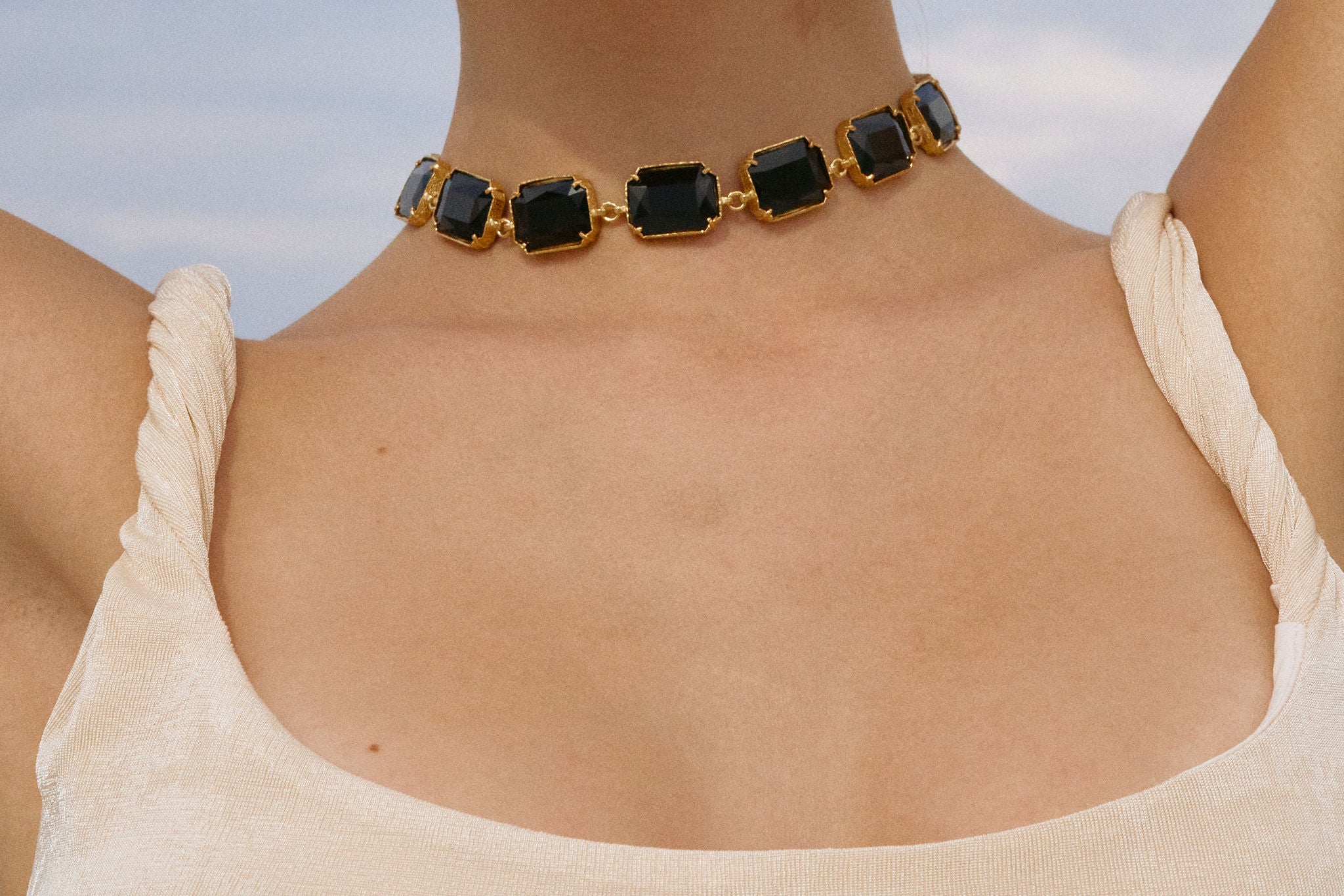 Belaflore Necklace Black