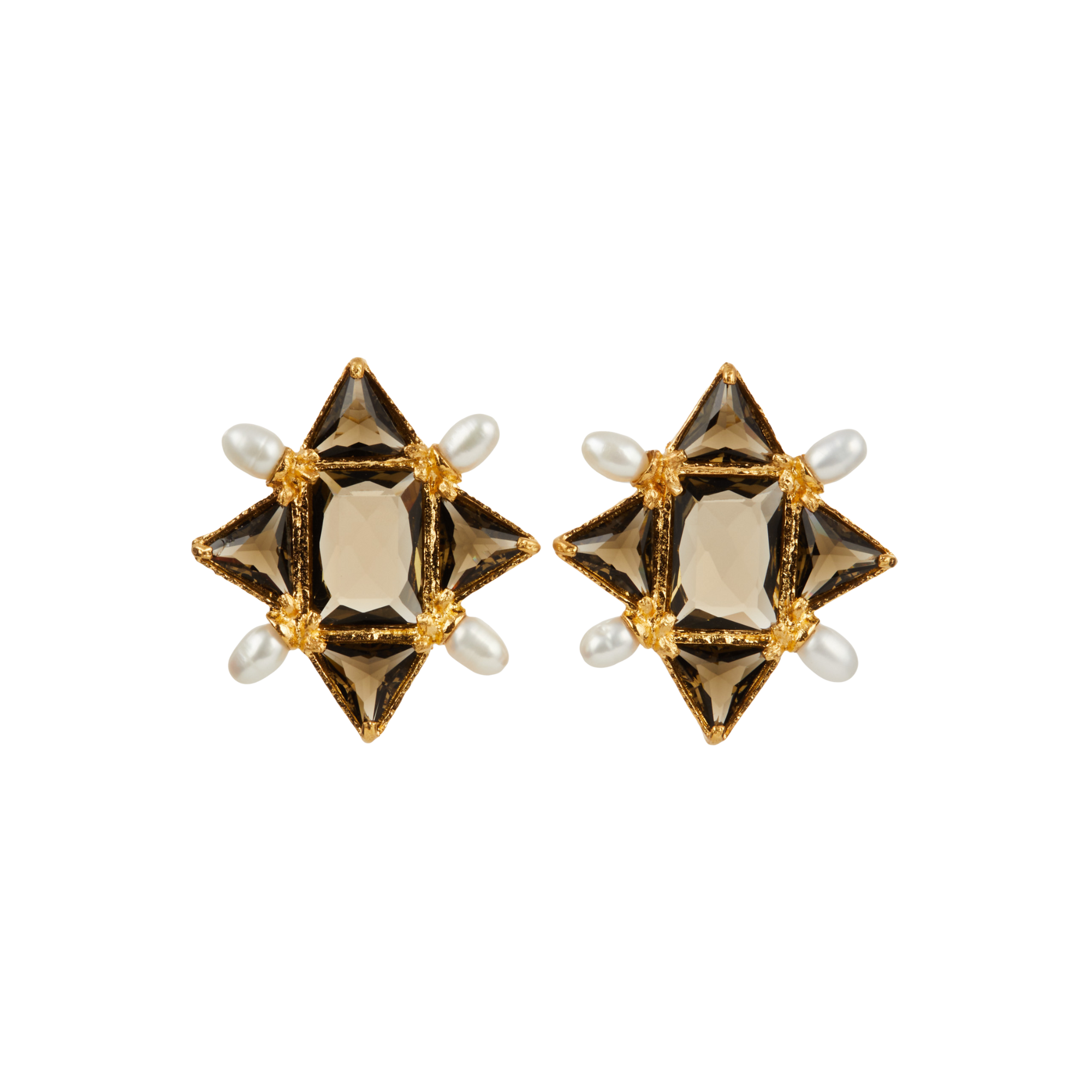 Callista Earrings Chocolate